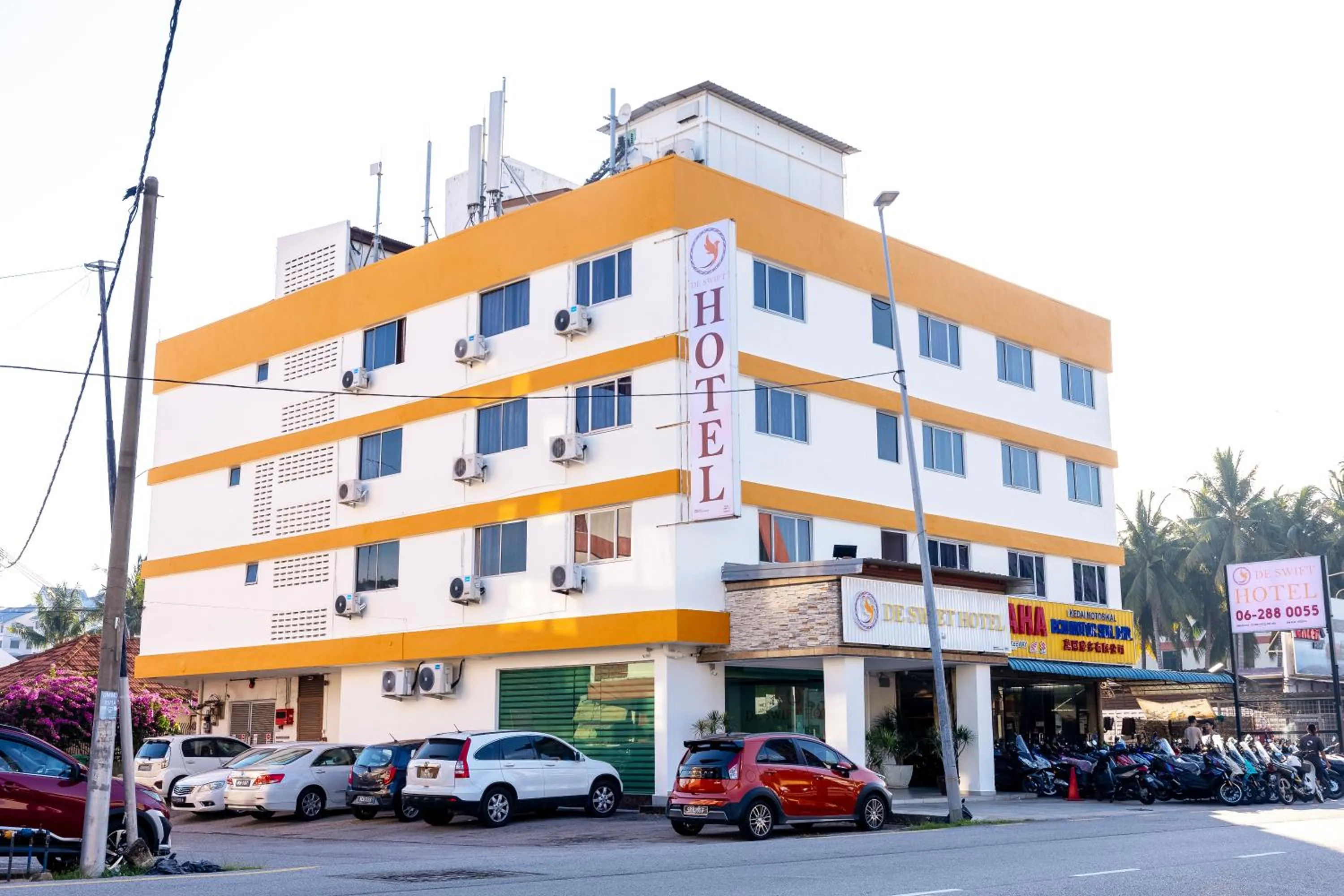 Property building in De Swift Hotel