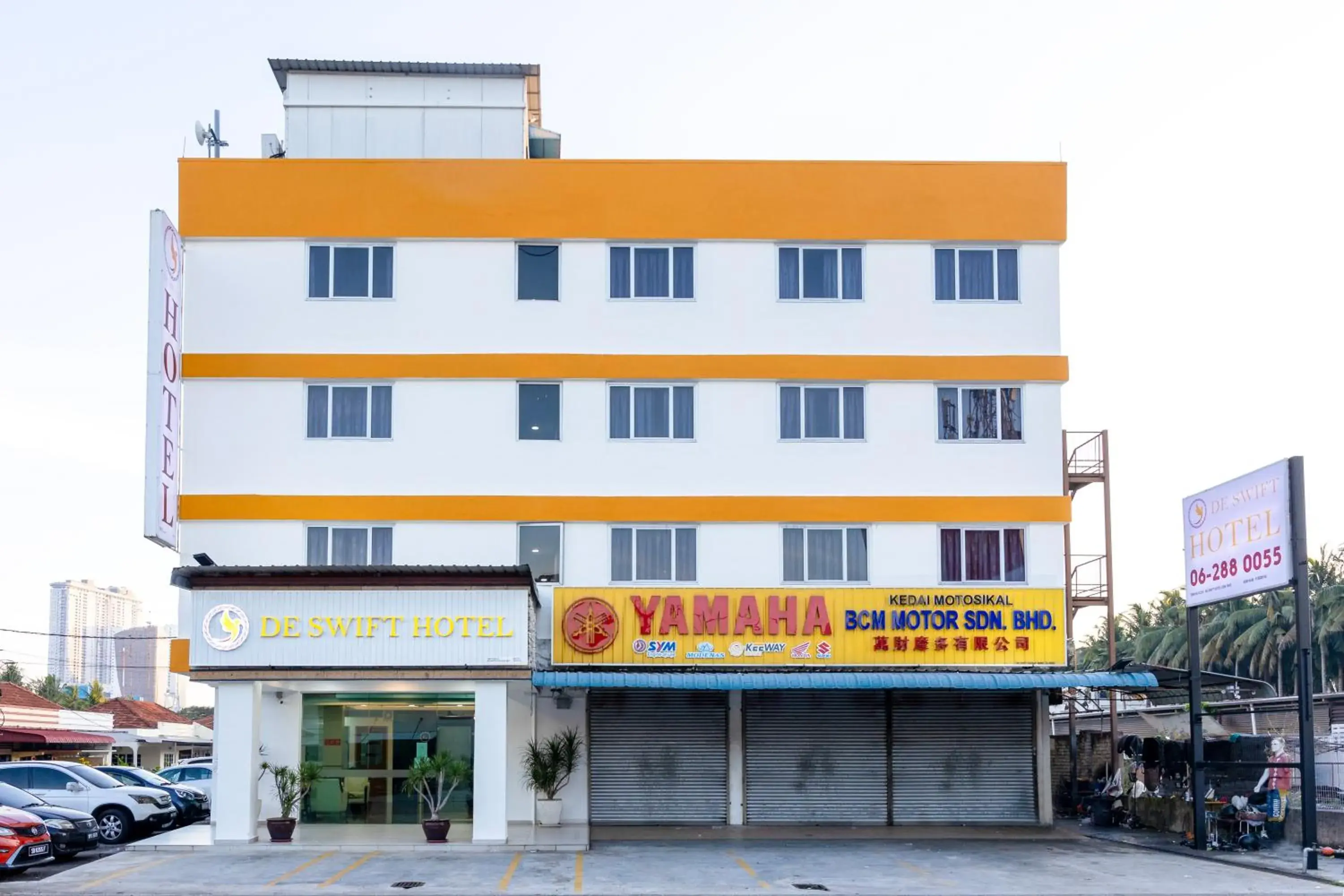 Property building in De Swift Hotel Property building in De Swift Hotel