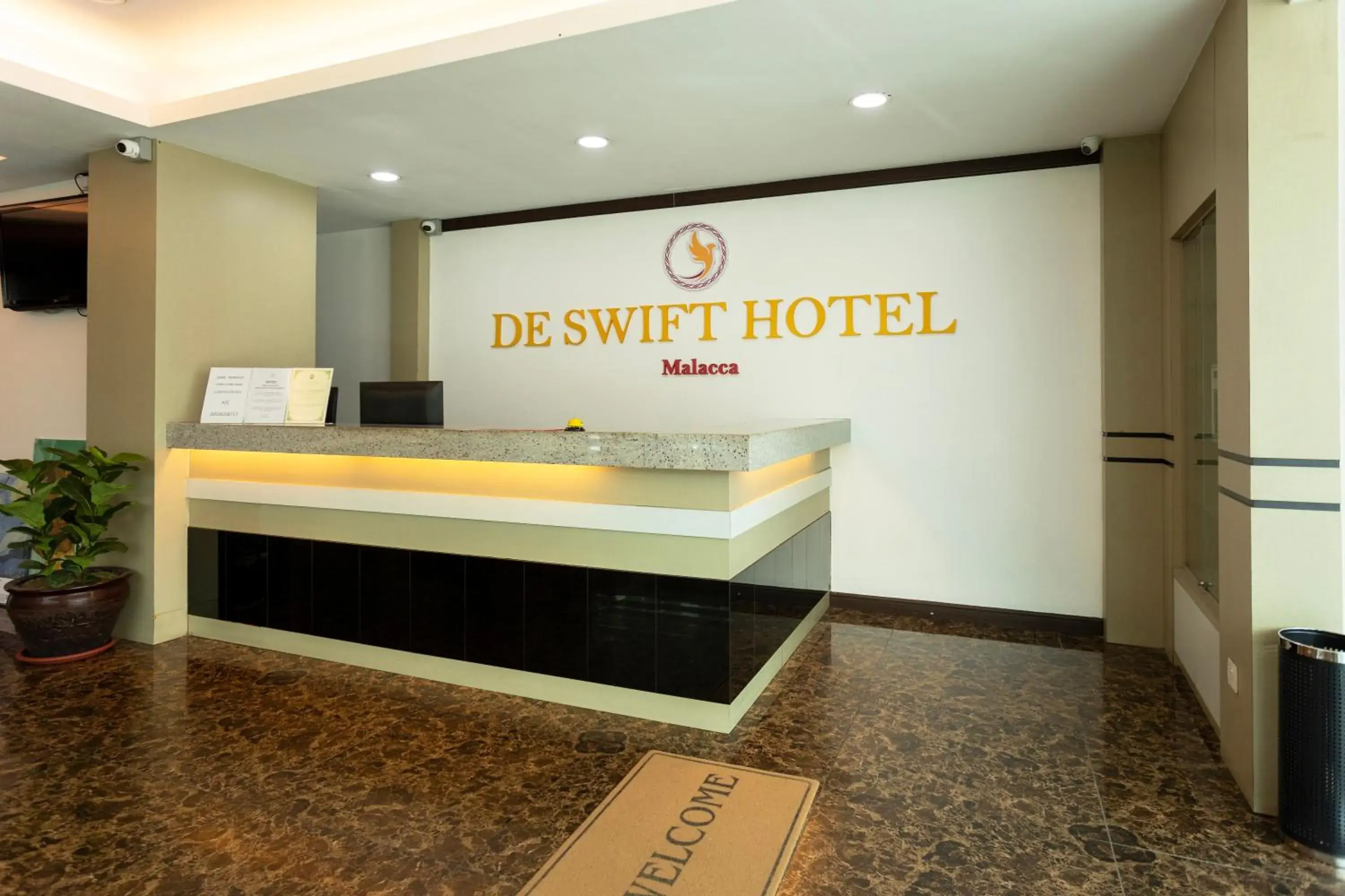 Lobby or reception in De Swift Hotel Lobby or reception in De Swift Hotel