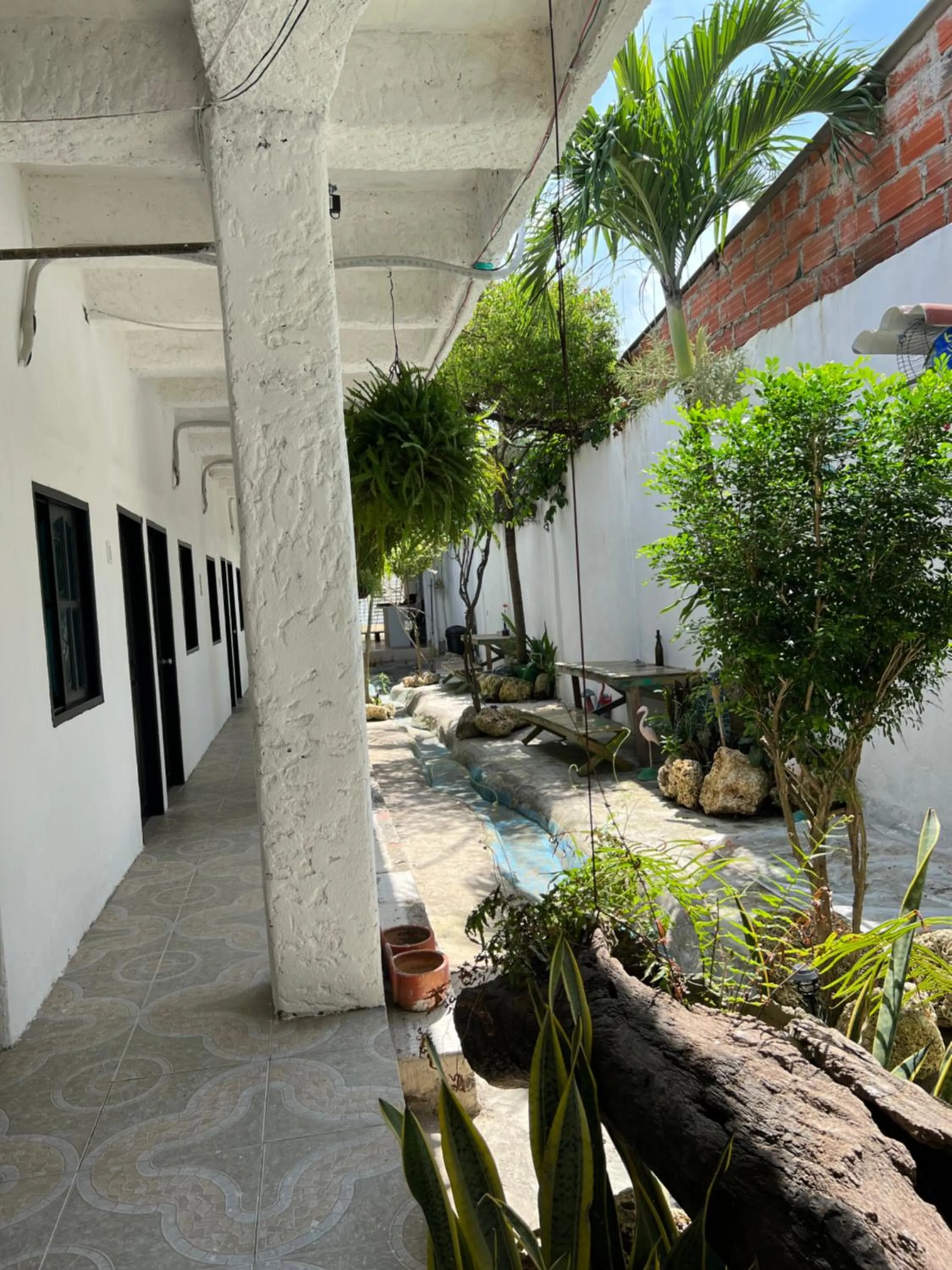 Garden view in Casa Torices Real 12