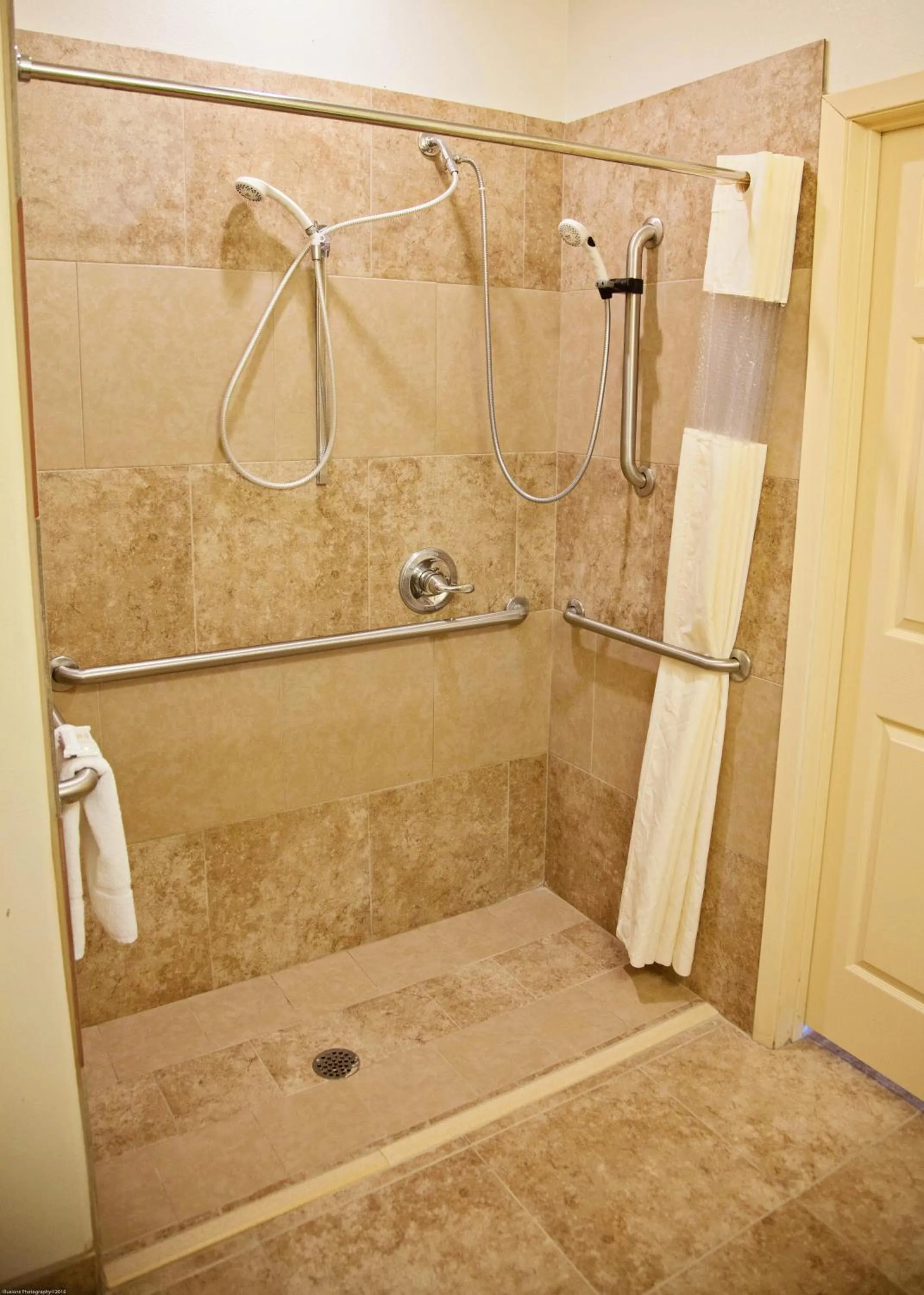 Shower in Big Lake Inn and Suites