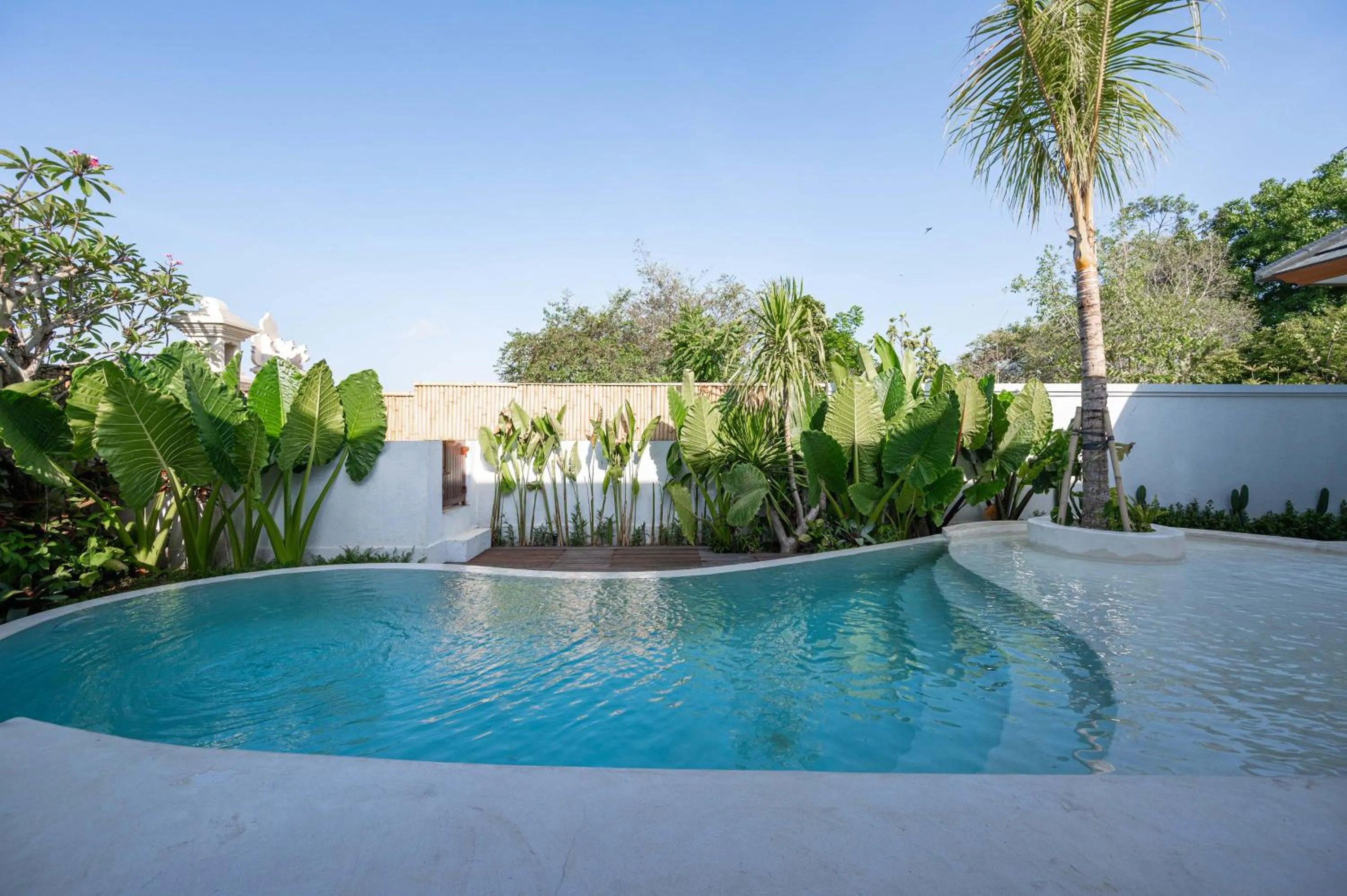 Pool view in The Adya Hidden Villa Ubud