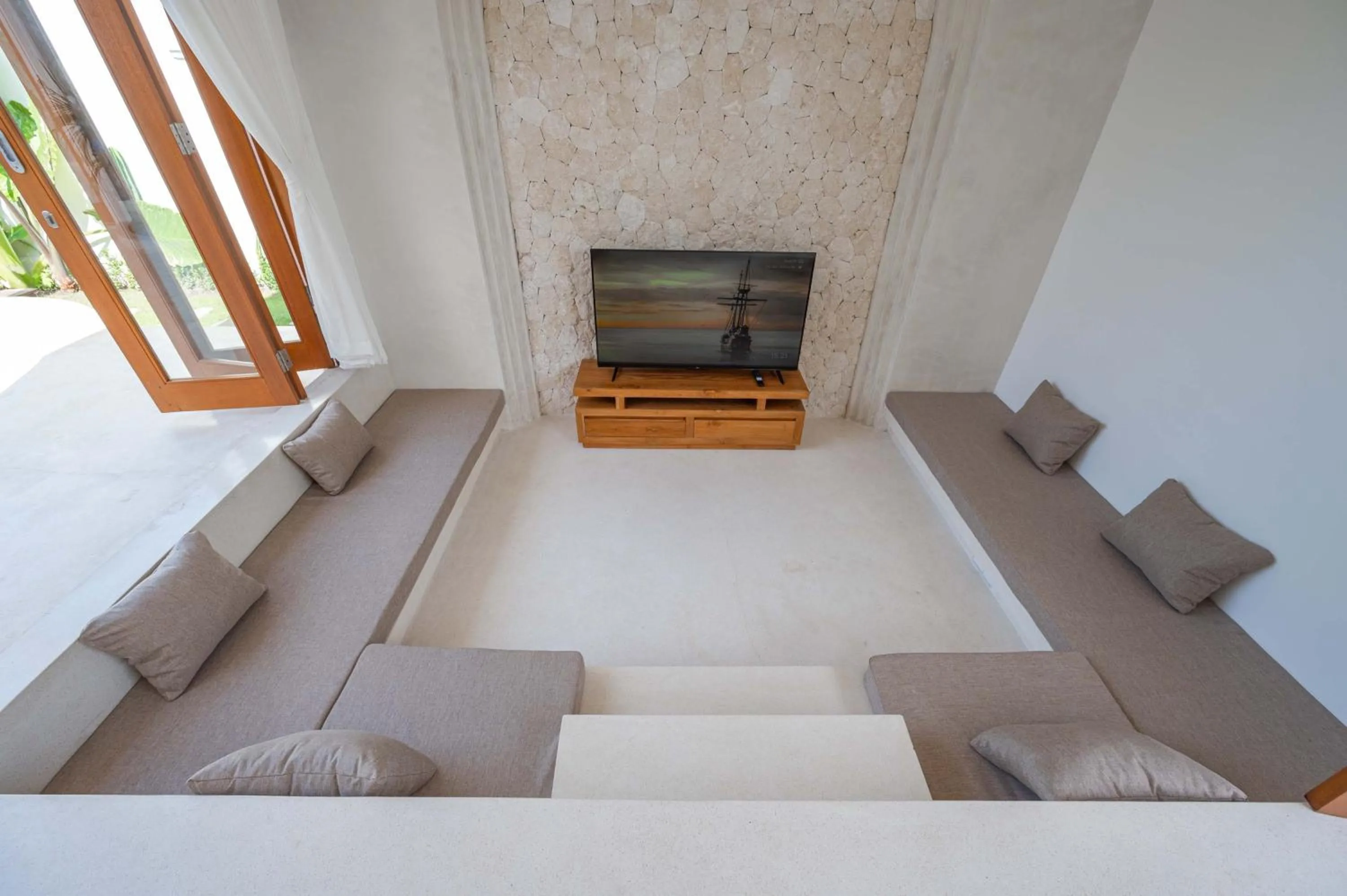 Living room in The Adya Hidden Villa Ubud