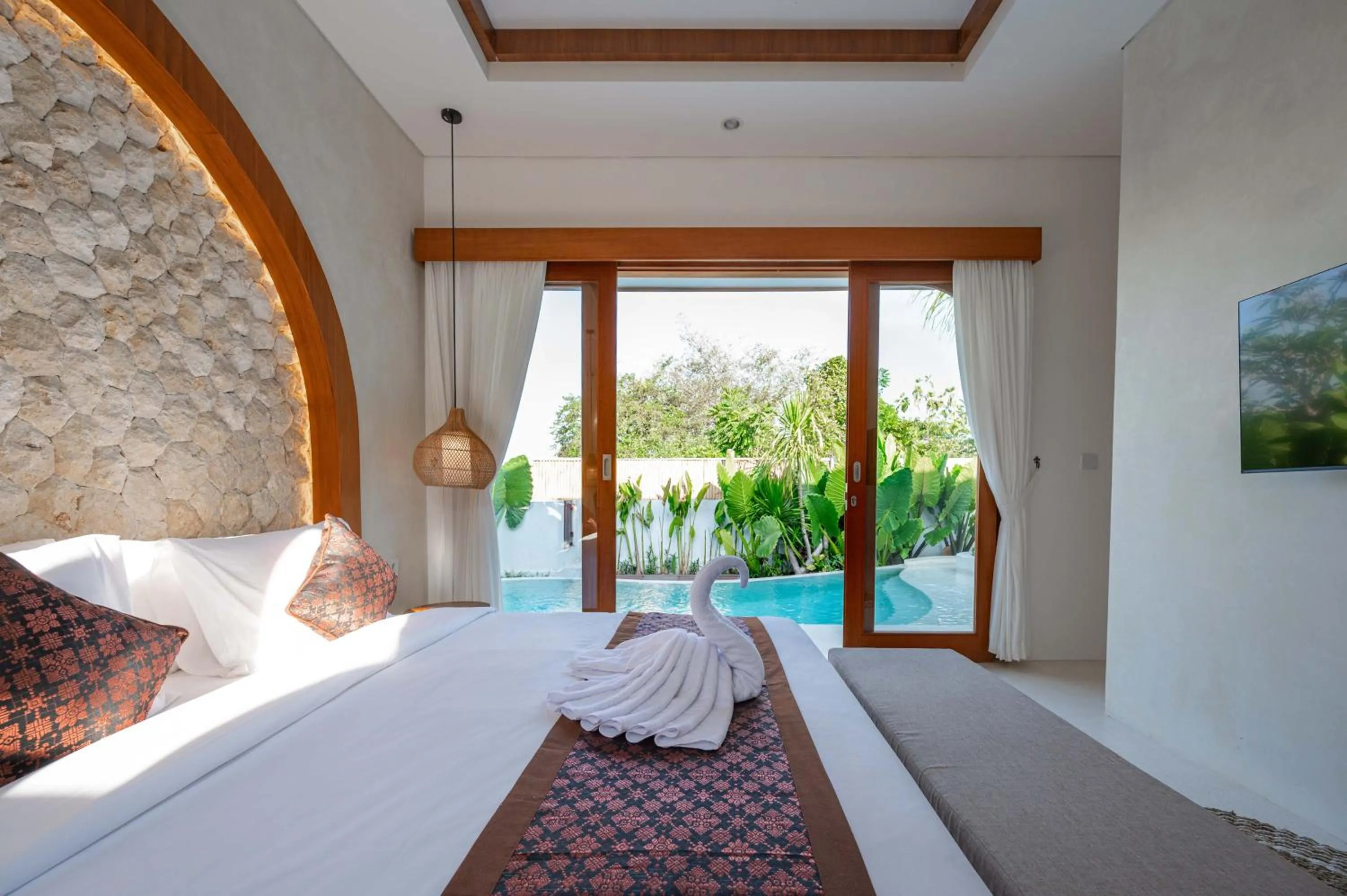 Bedroom, Bed in The Adya Hidden Villa Ubud