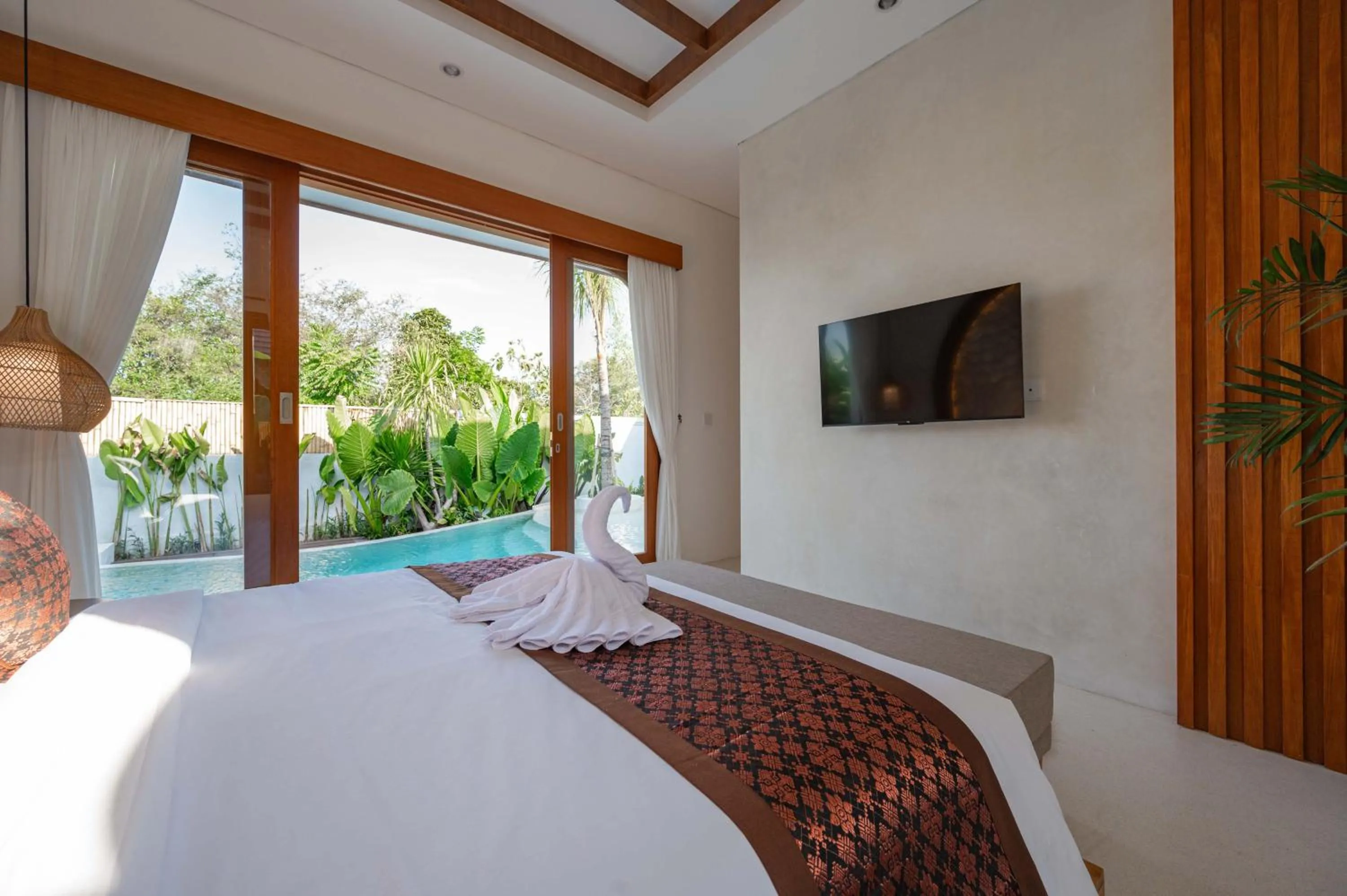 Bedroom, Bed in The Adya Hidden Villa Ubud