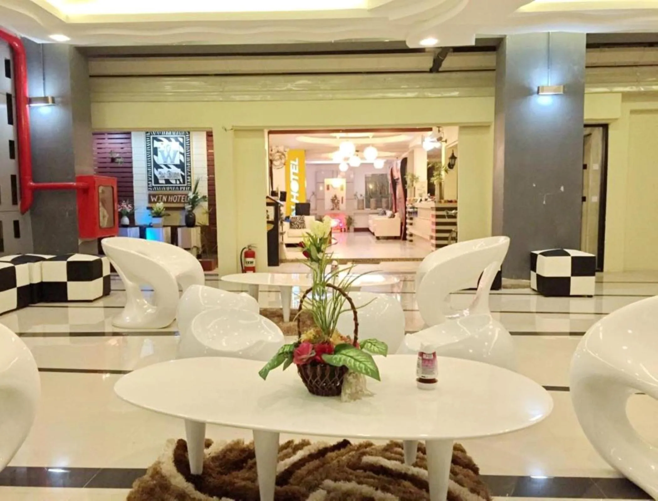Lobby or reception in Win Hotel Phayao
