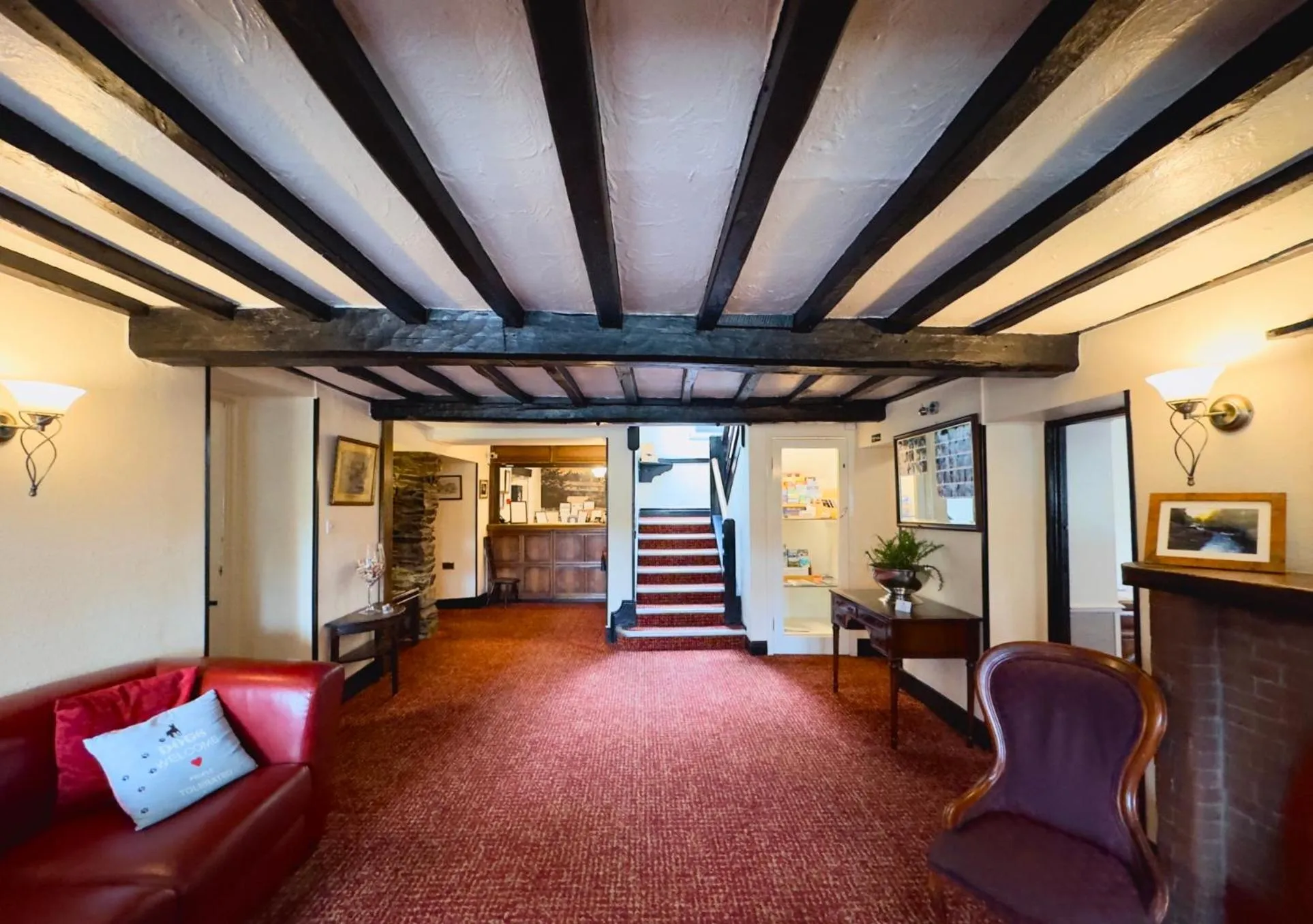 Lobby or reception in Skelwith Bridge Hotel
