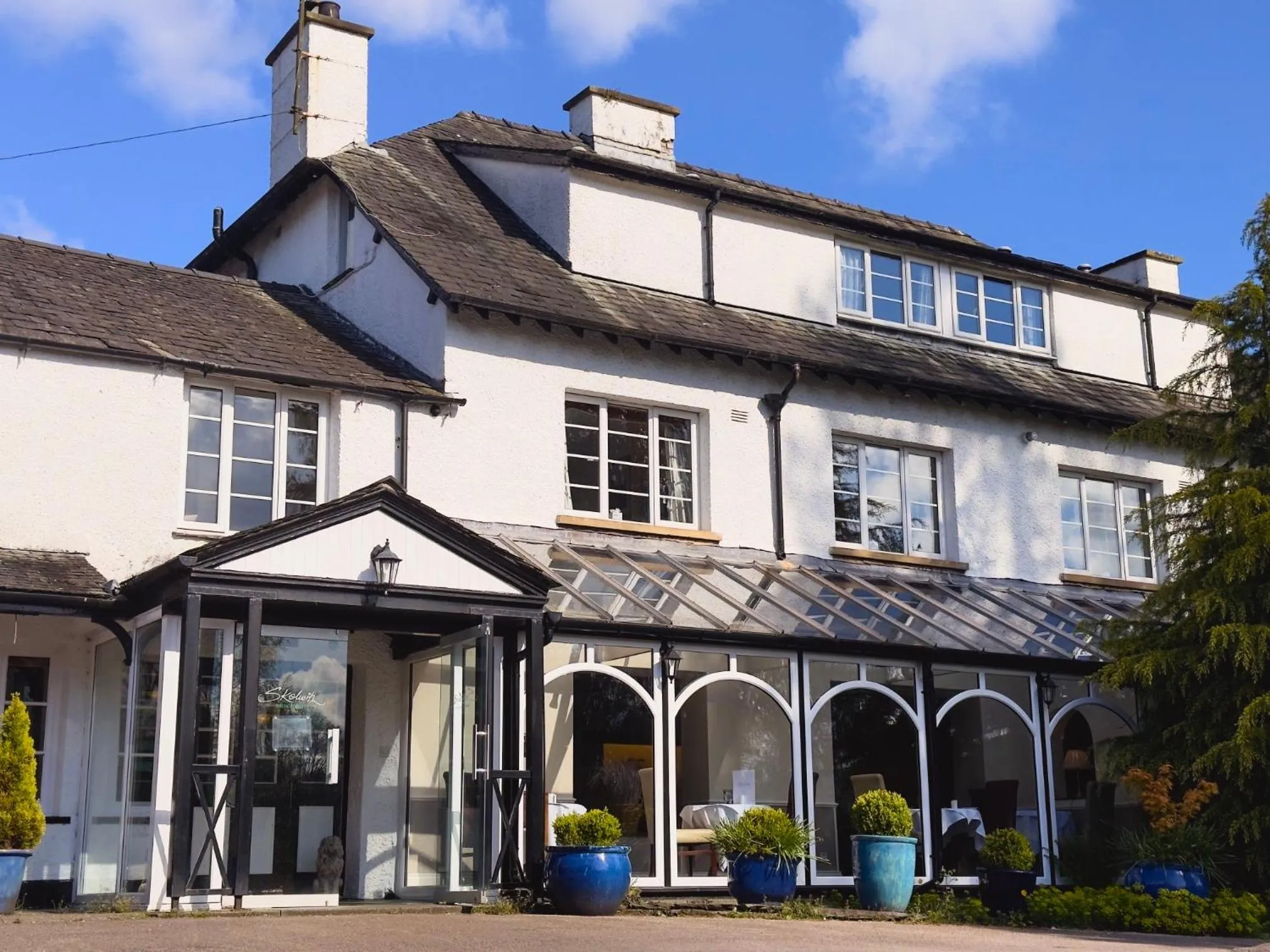 Property building in Skelwith Bridge Hotel