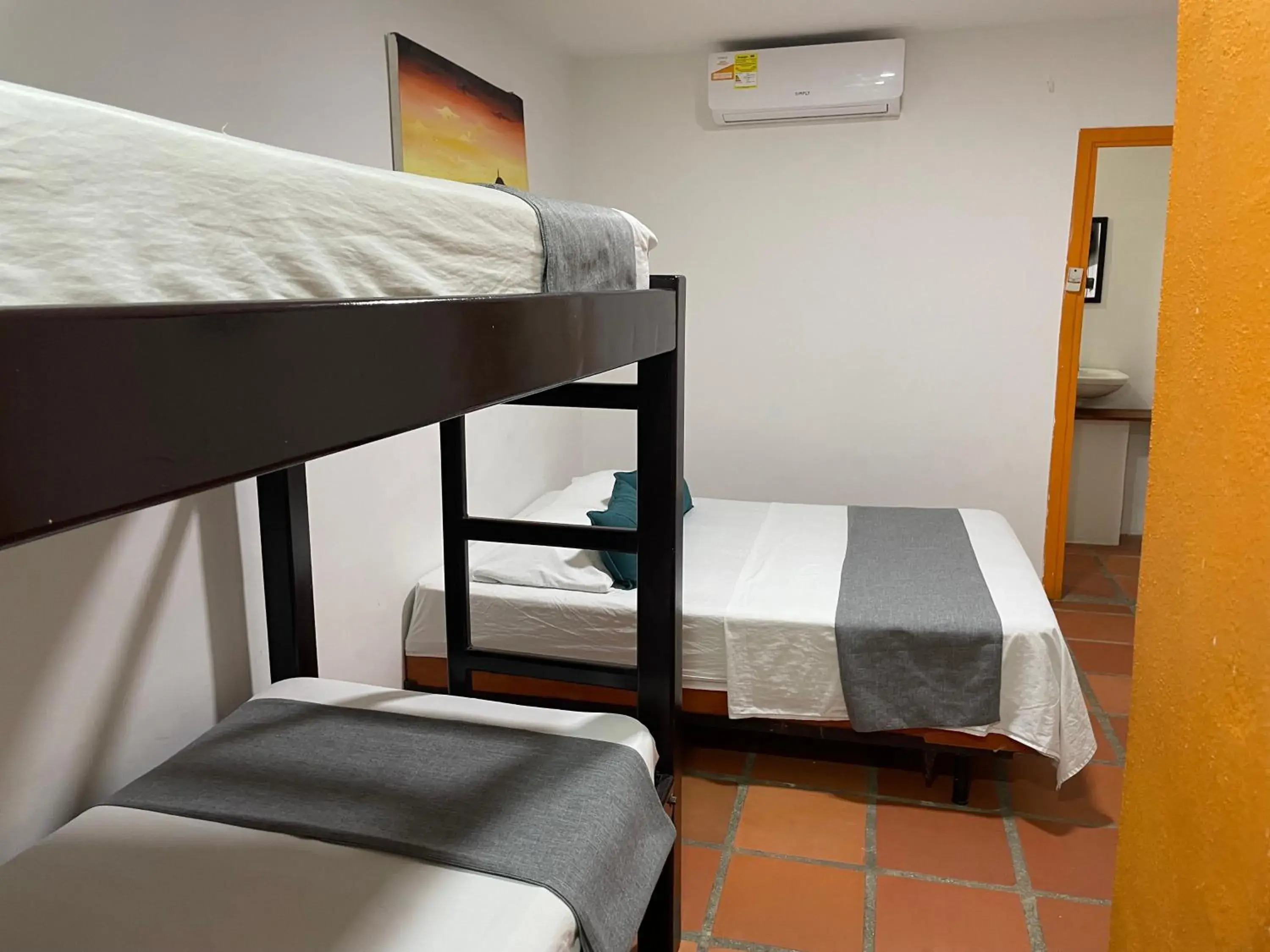 Standard Quadruple Room in Biohotel Caribe Green Standard Quadruple Room in Biohotel Caribe Green