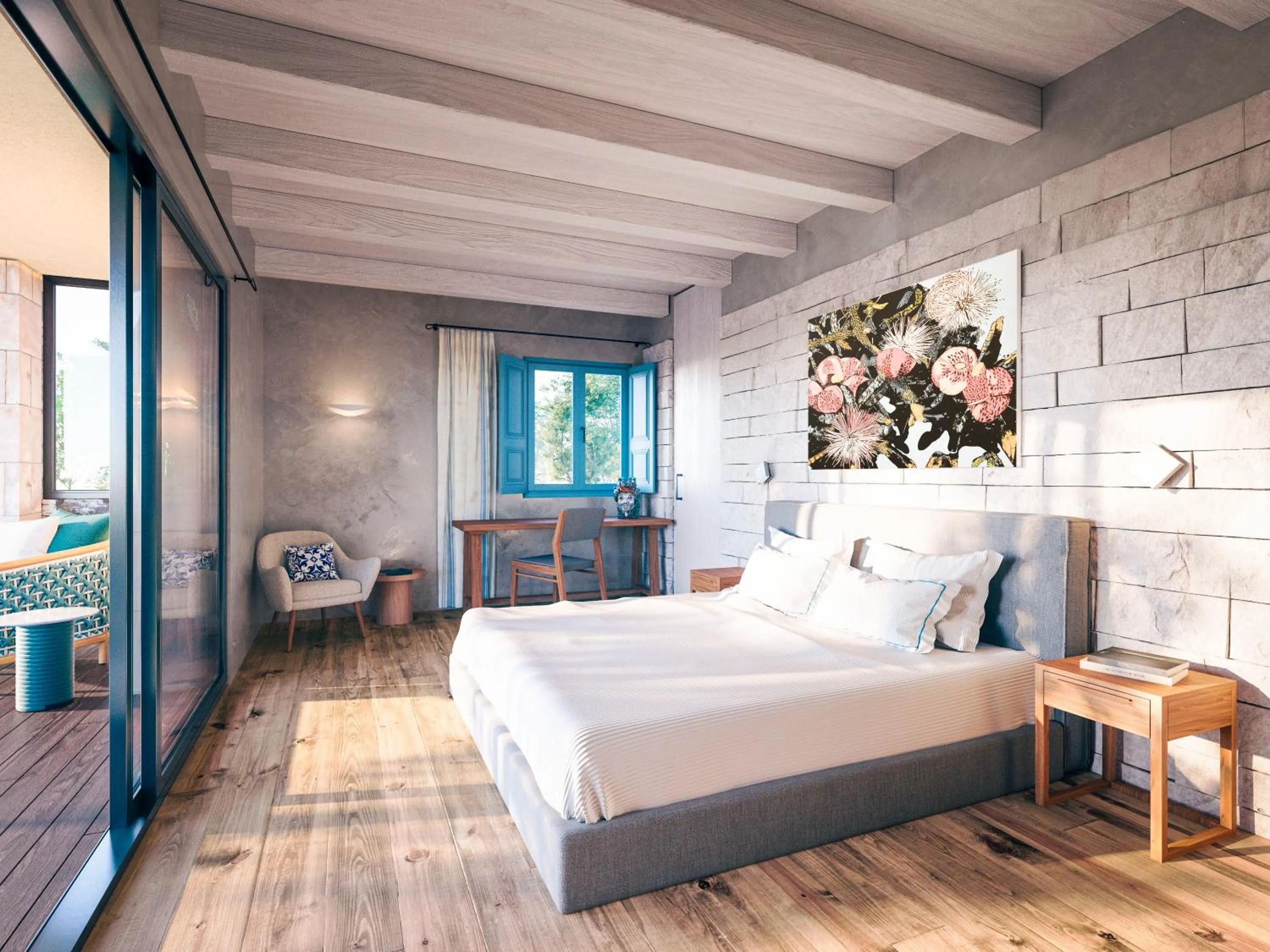 Bed in Masseria Della Volpe