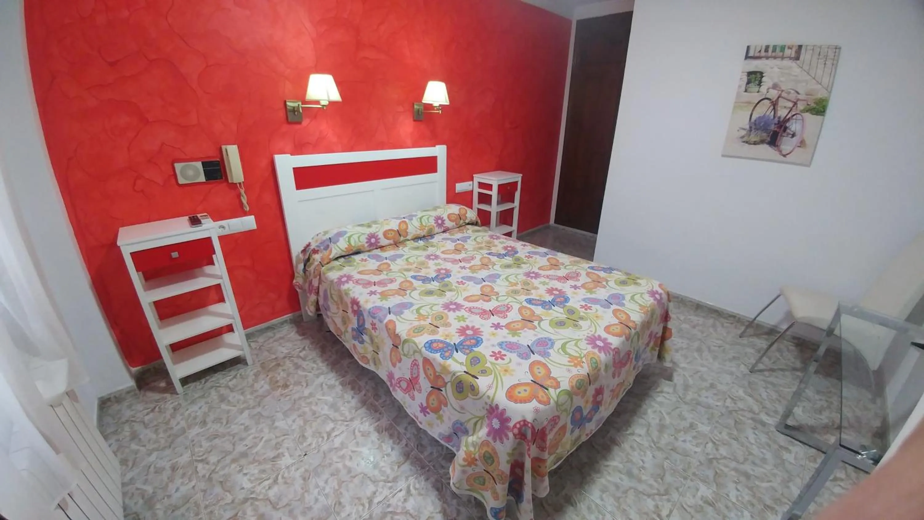 Bed in Hotel Doña Carmen