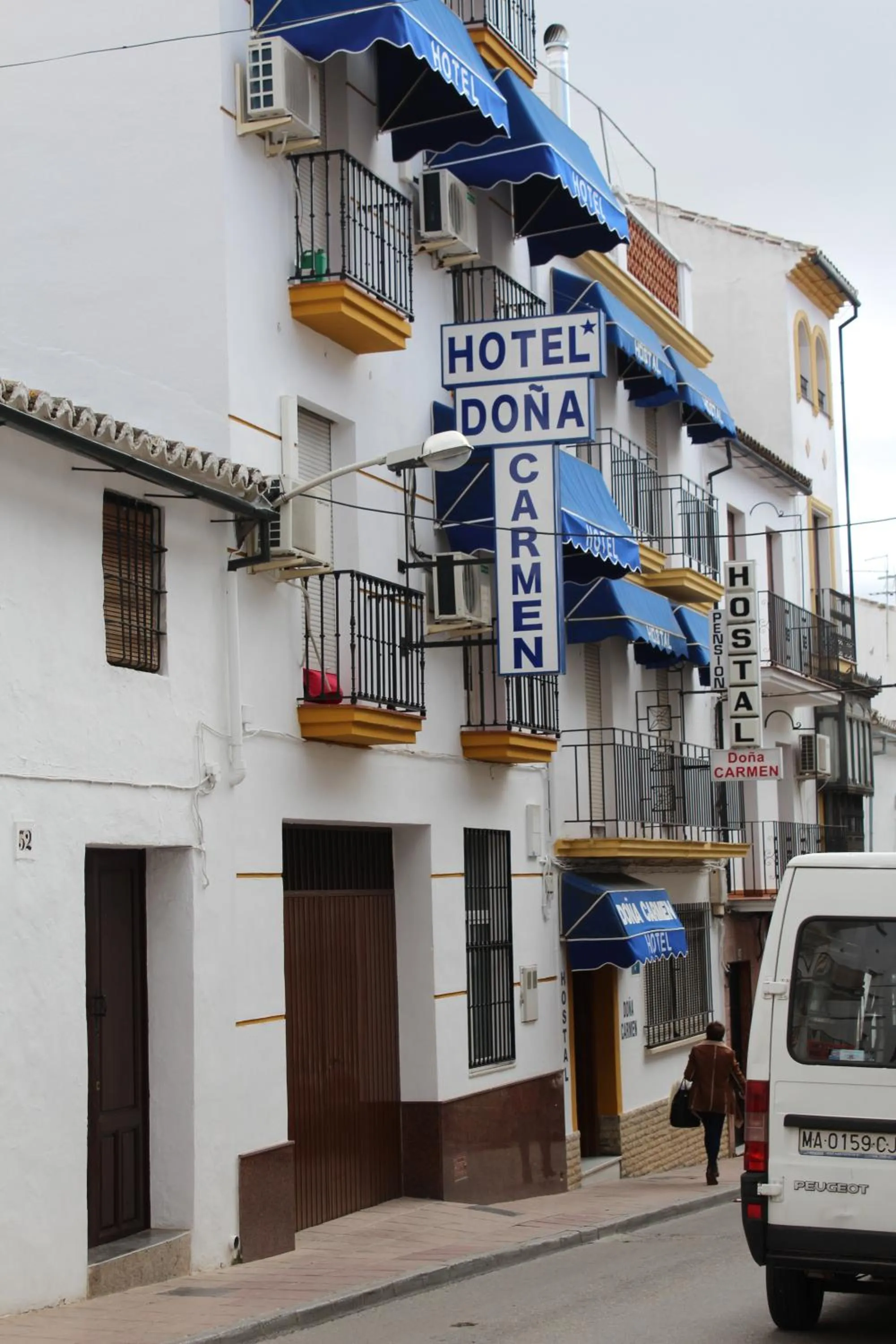 Property building in Hotel Doña Carmen