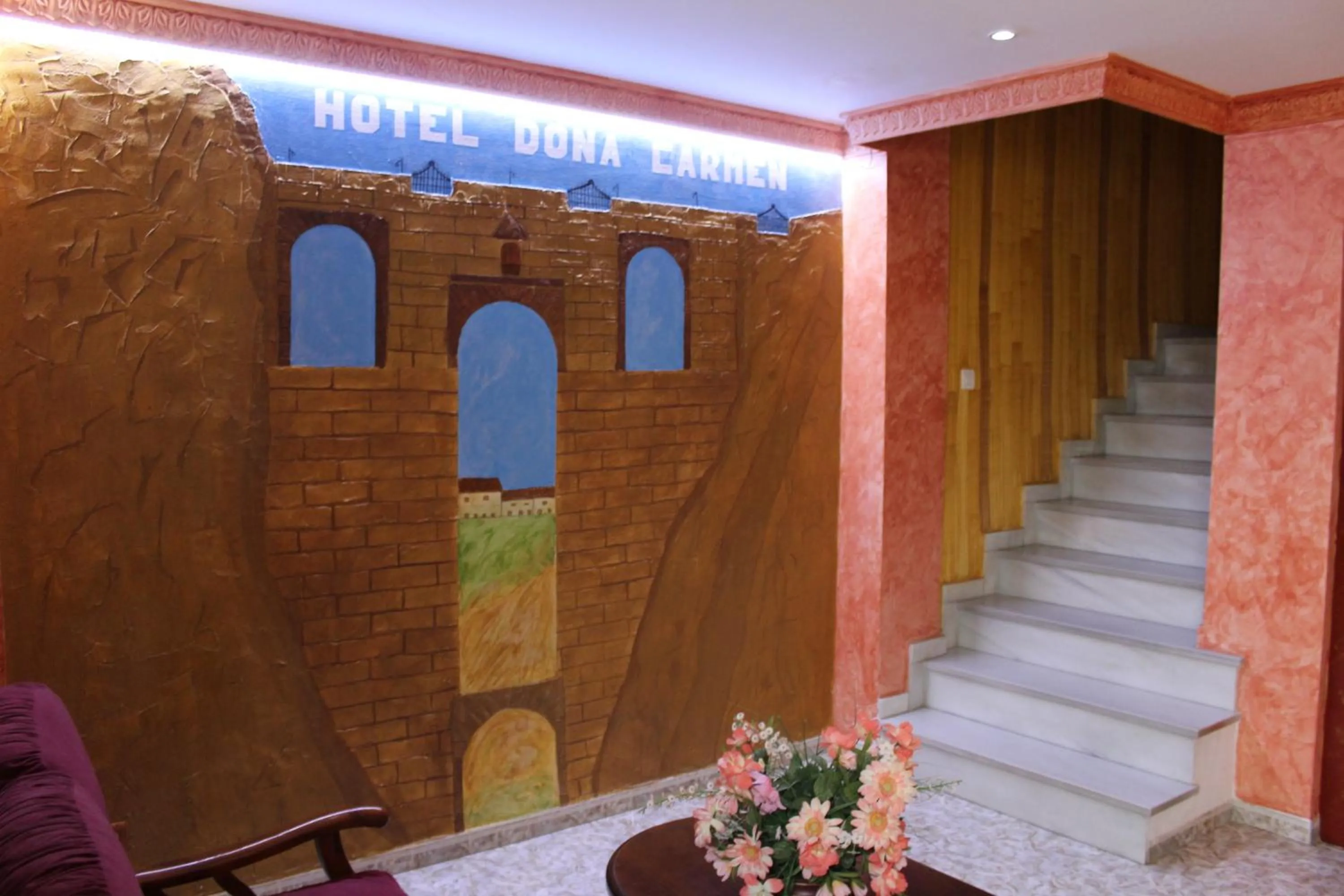 Area and facilities in Hotel Doña Carmen