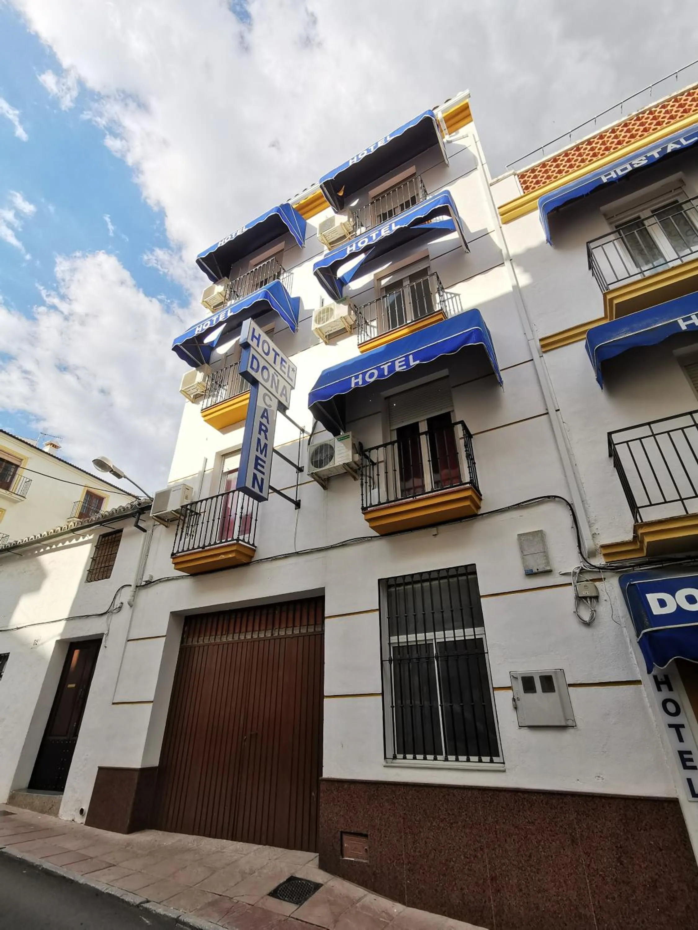 Property building in Hotel Doña Carmen