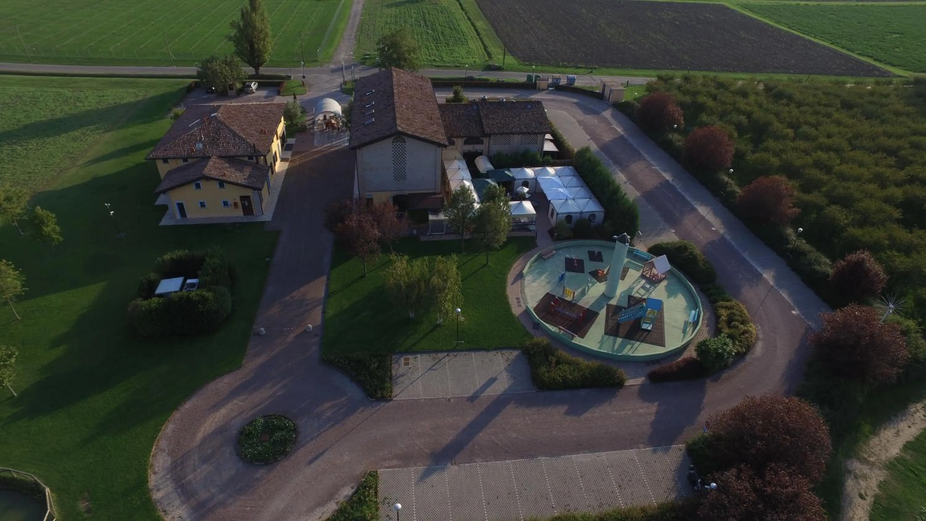 Garden view in Hotel del Rio Srl - RISTORANTE e Azienda agricola