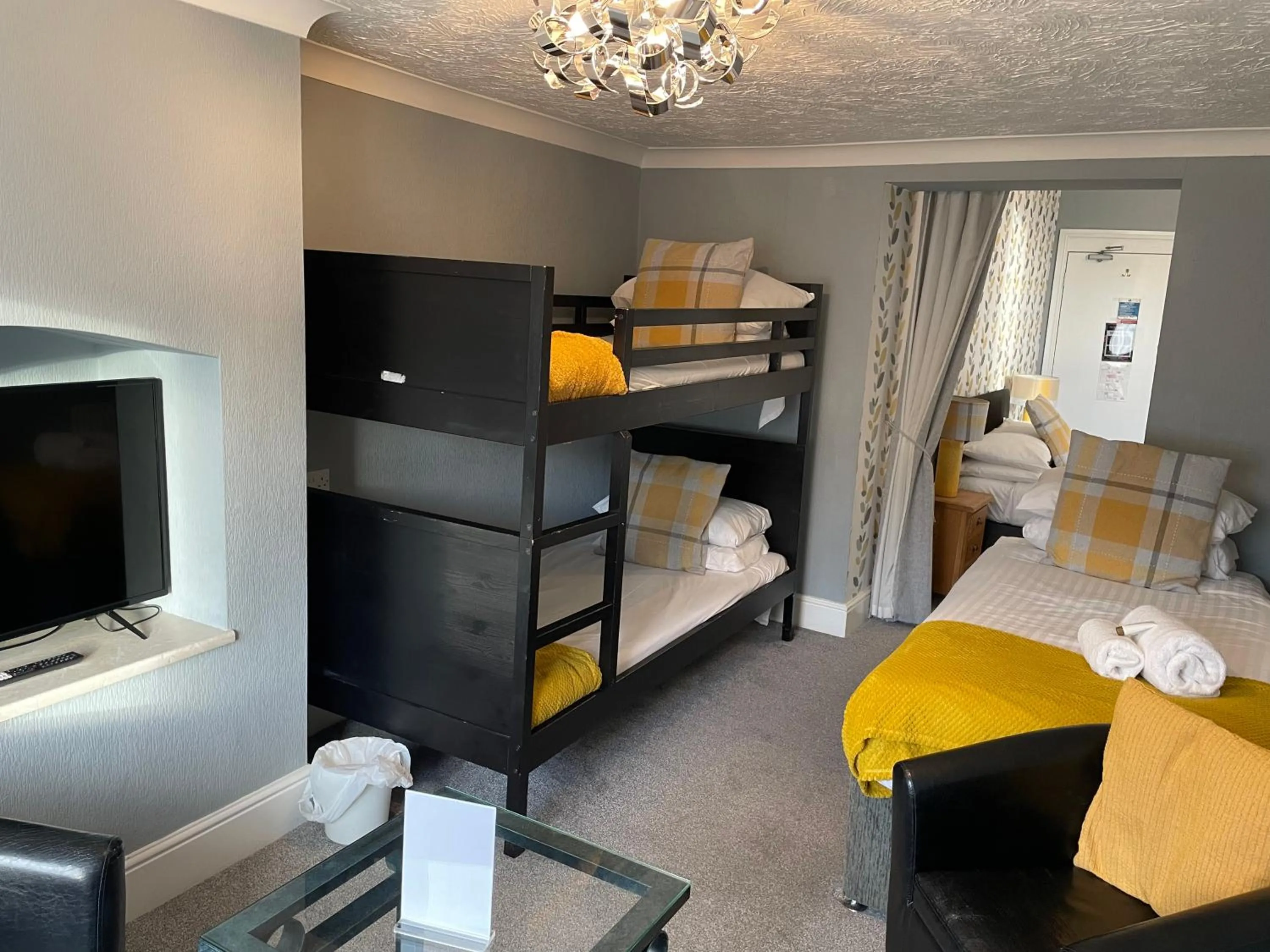 Bed in The Wildings Hotel & Tudno's Restaurant