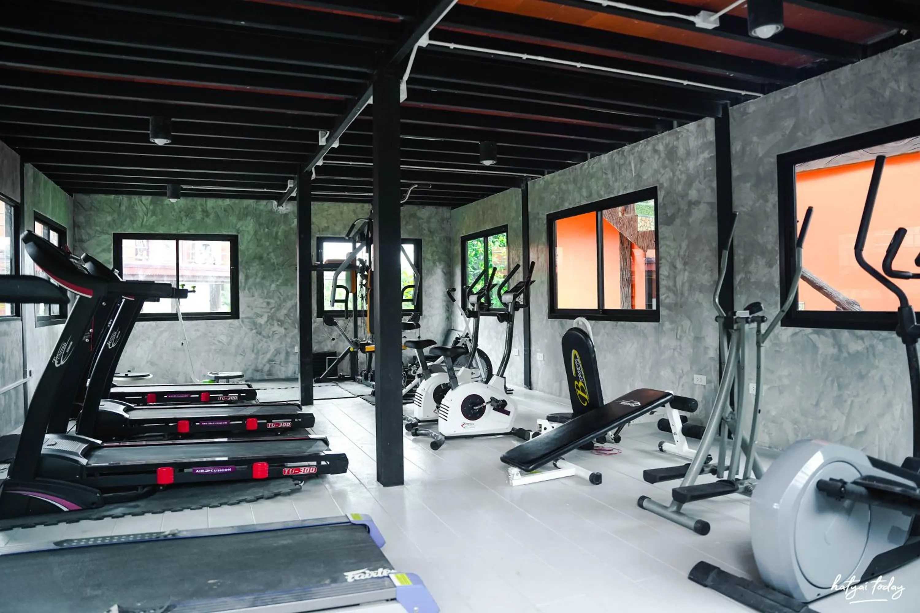 Fitness centre/facilities in Chomview Lanta Water Park Resort