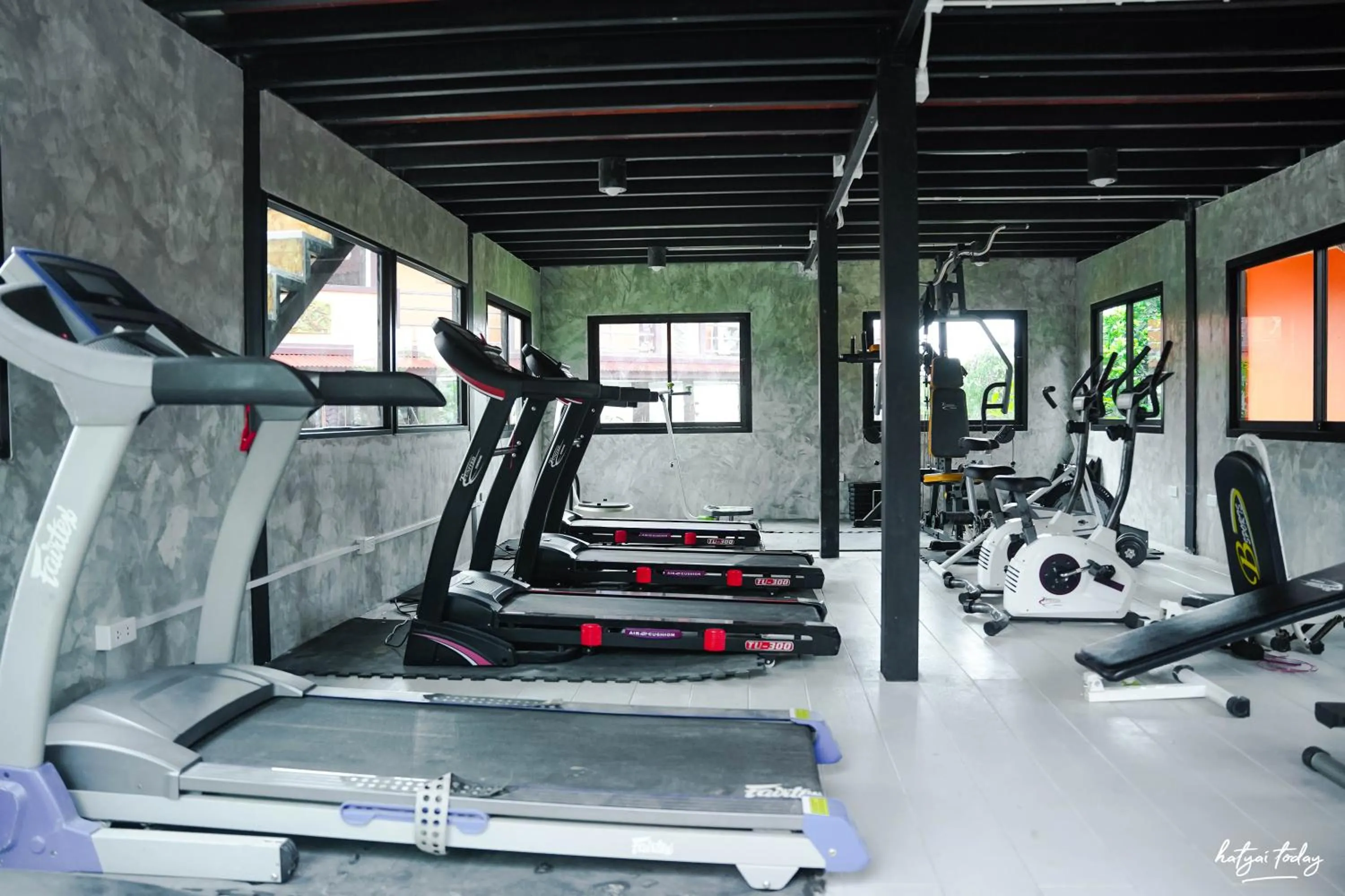 Fitness centre/facilities in Chomview Lanta Water Park Resort