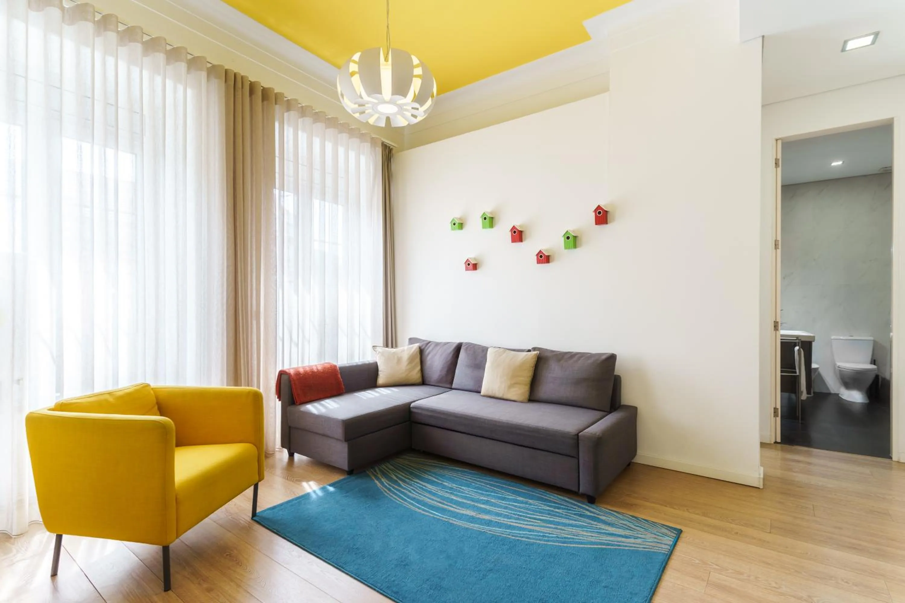 Living room in Feel Porto Historical Apartments