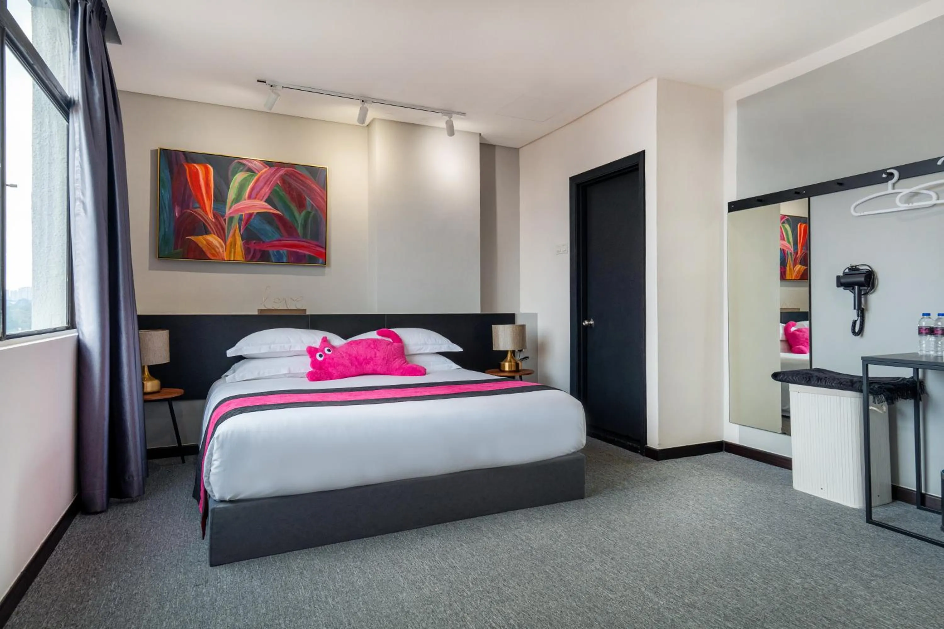 Bed in TEEDO Hotel Kuala Lumpur