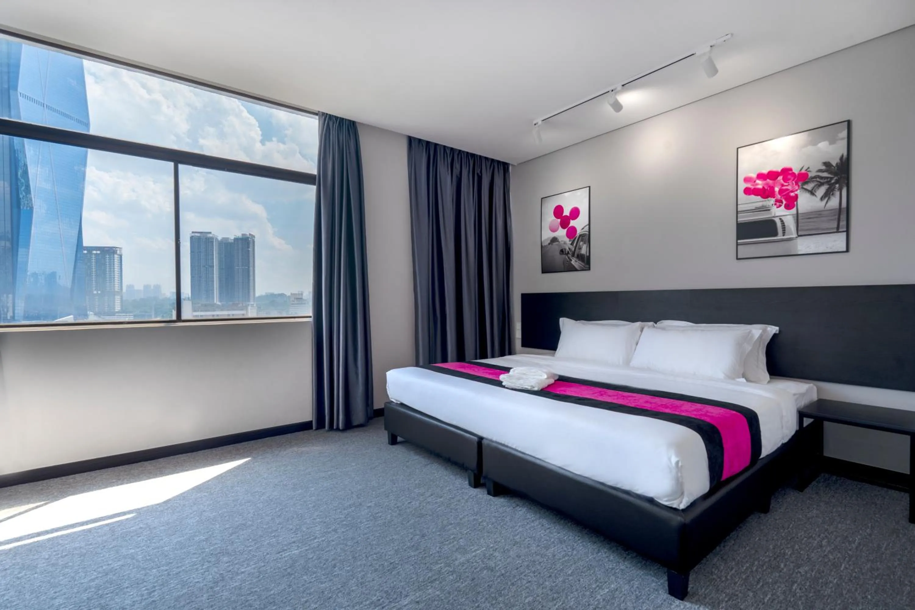 Bed in TEEDO Hotel Kuala Lumpur