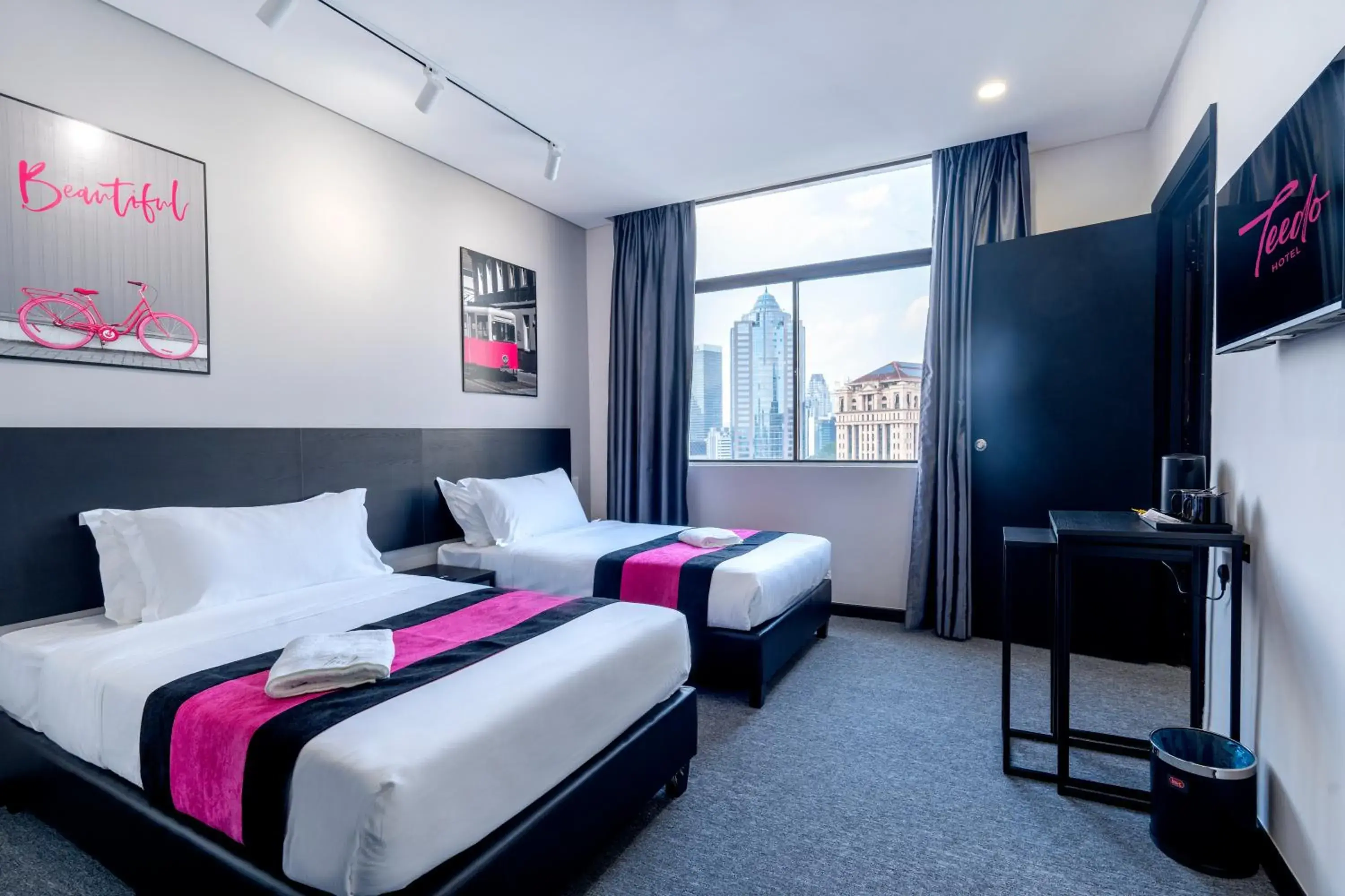 Bed in TEEDO Hotel Kuala Lumpur Bed in TEEDO Hotel Kuala Lumpur