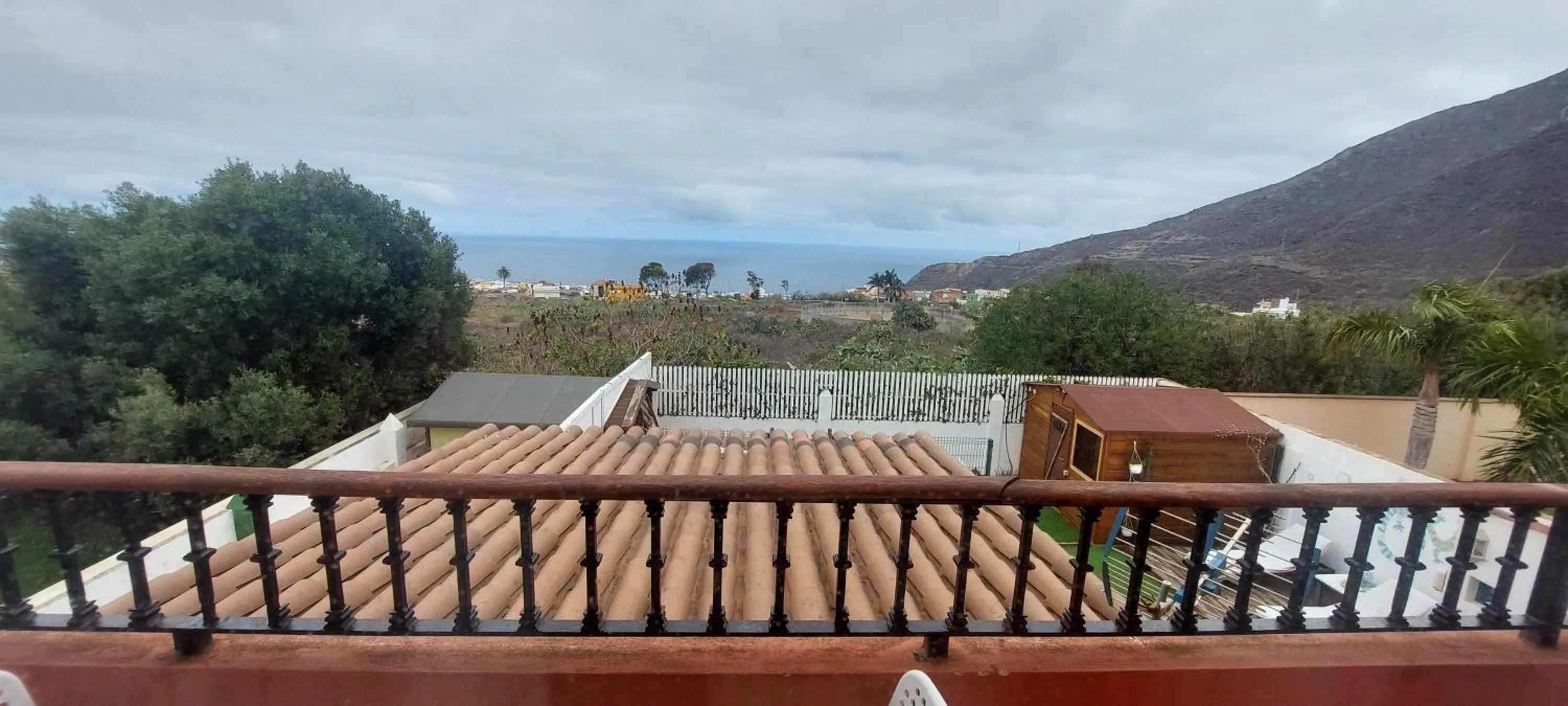 Garden view in Chalet Anagato