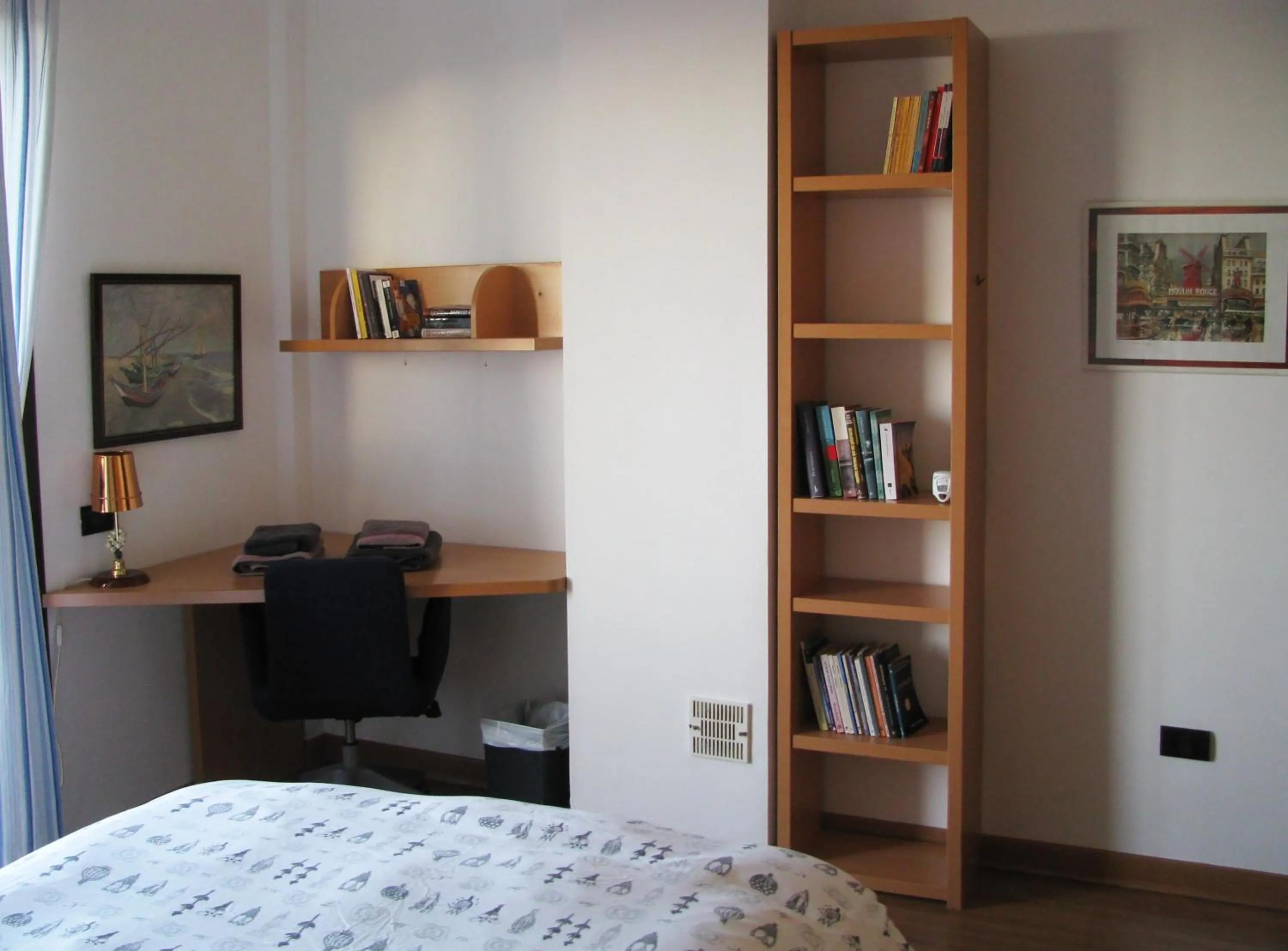 Seating area, Bed in Chalet Anagato