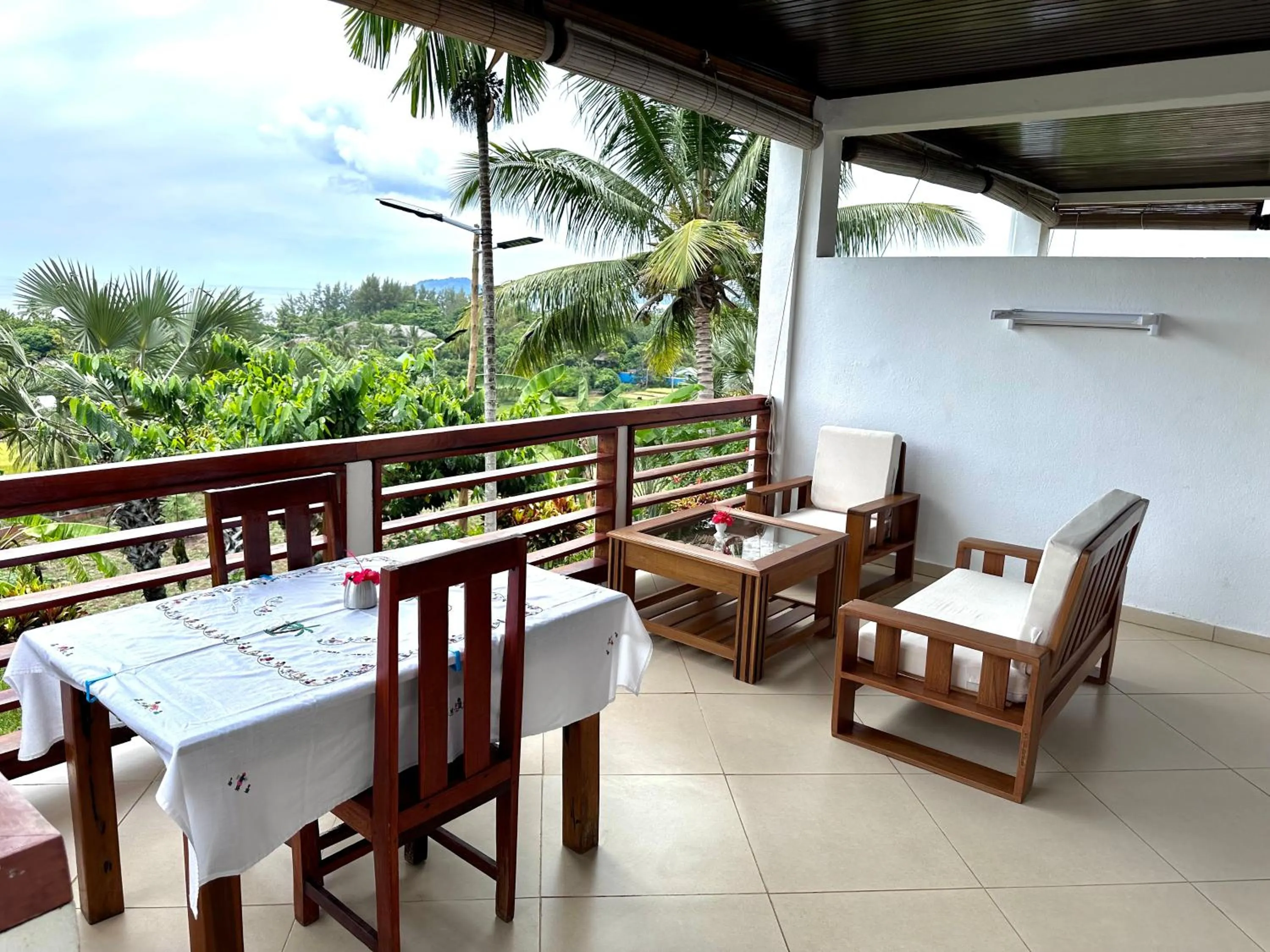 Patio in Hotel Mahita Tsara