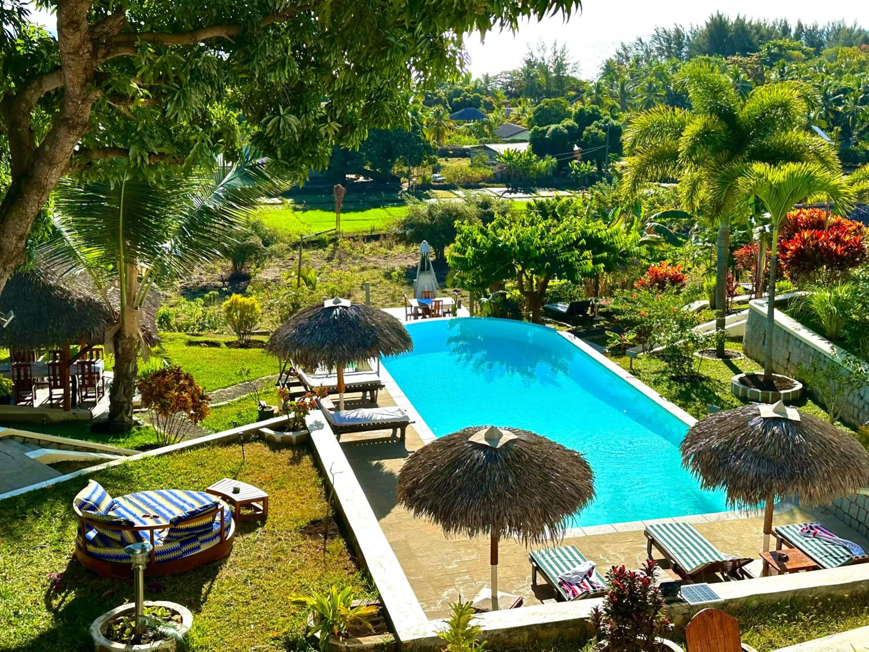 Swimming pool in Hotel Mahita Tsara