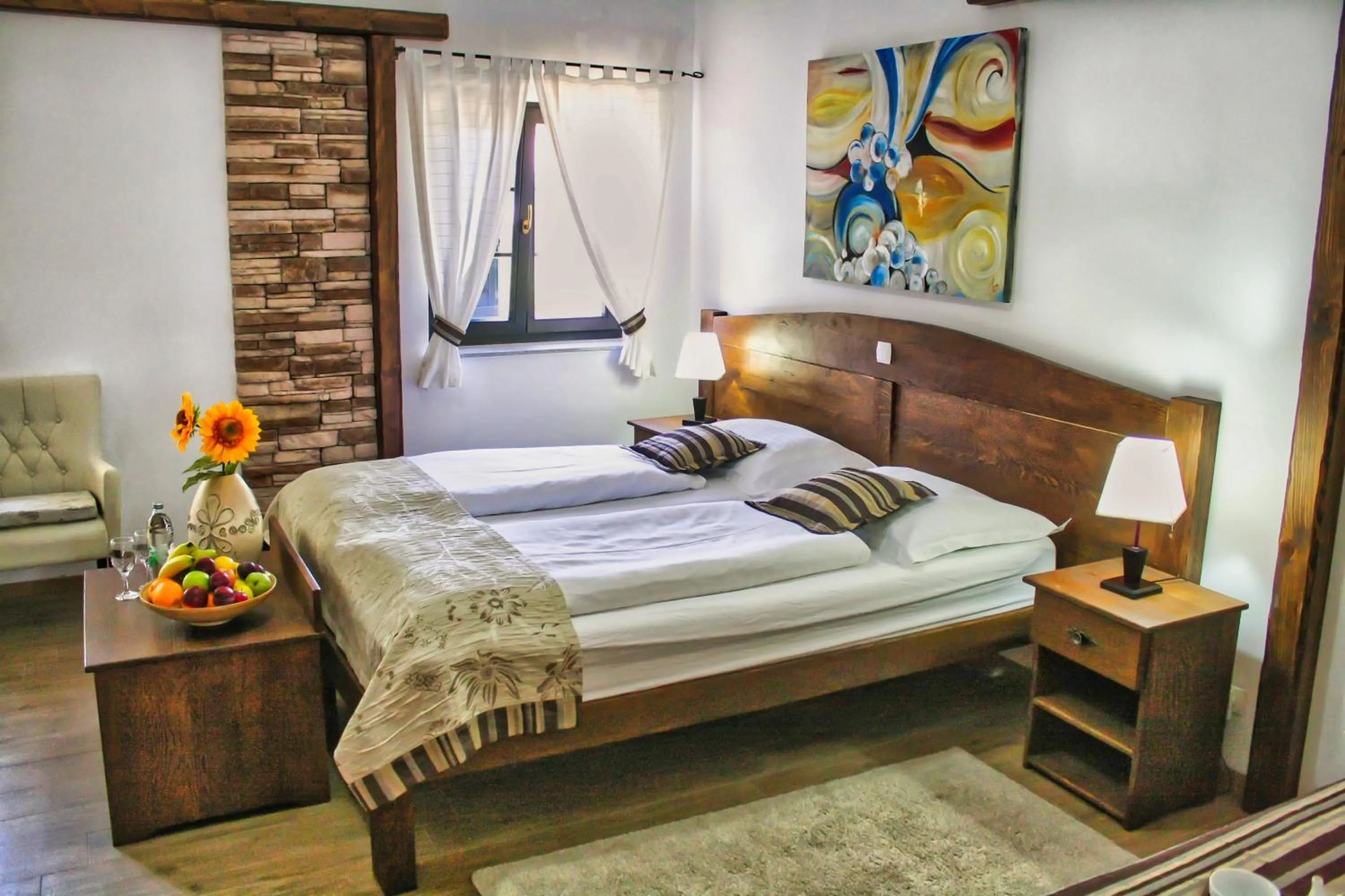 Bed in Etno Garden Exclusive