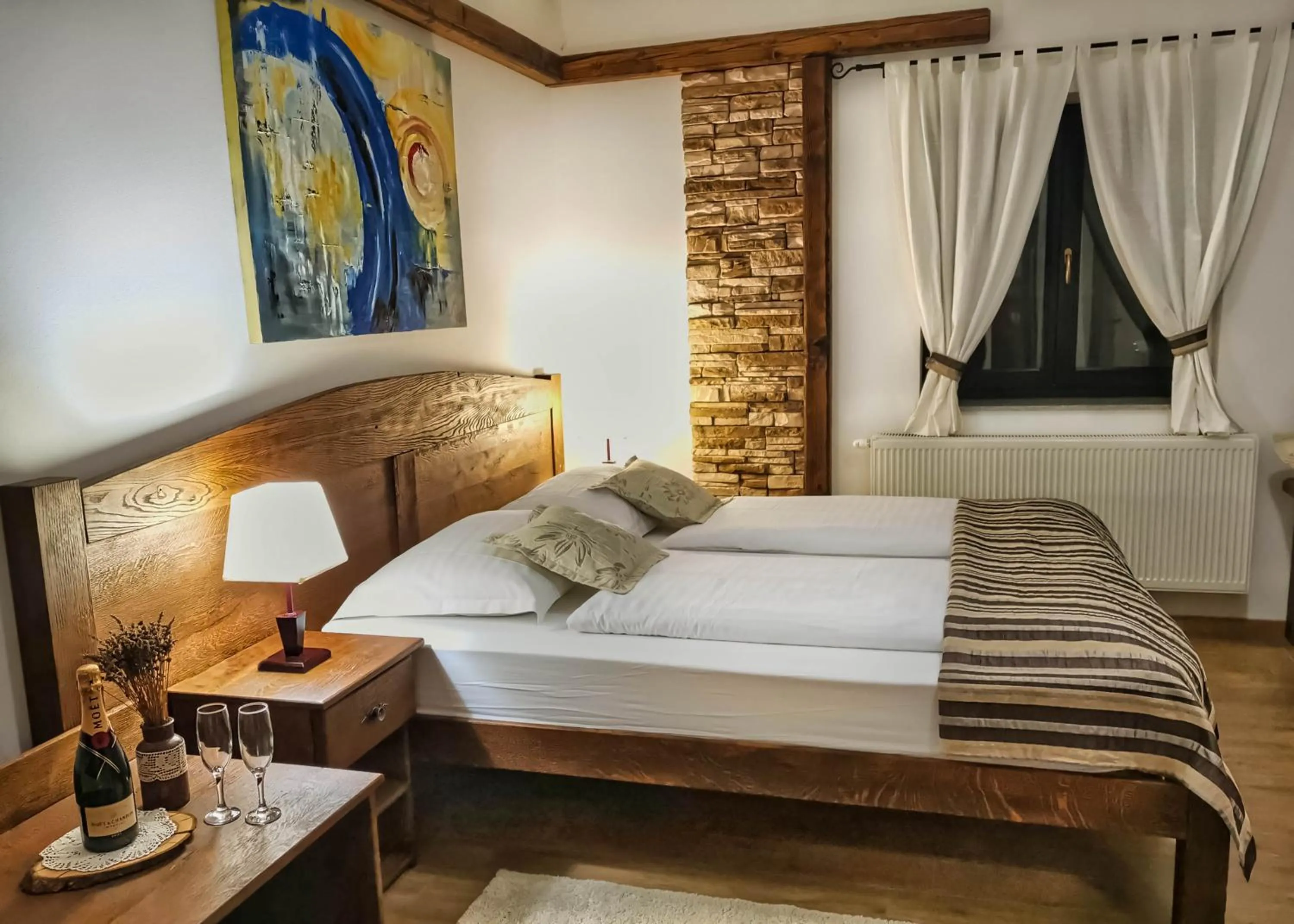 Bed in Etno Garden Exclusive