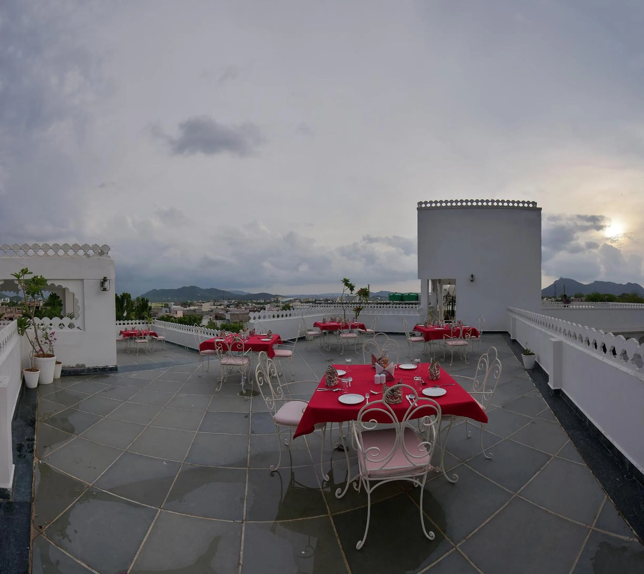 Property building in The Lavitra Lakeview Hotel