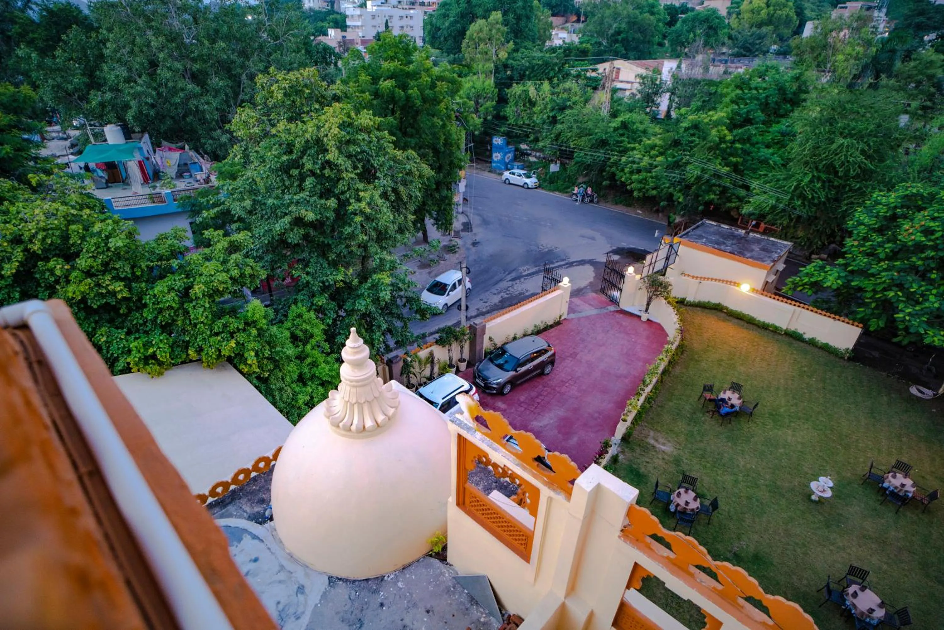 Property building in The Lavitra Lakeview Hotel