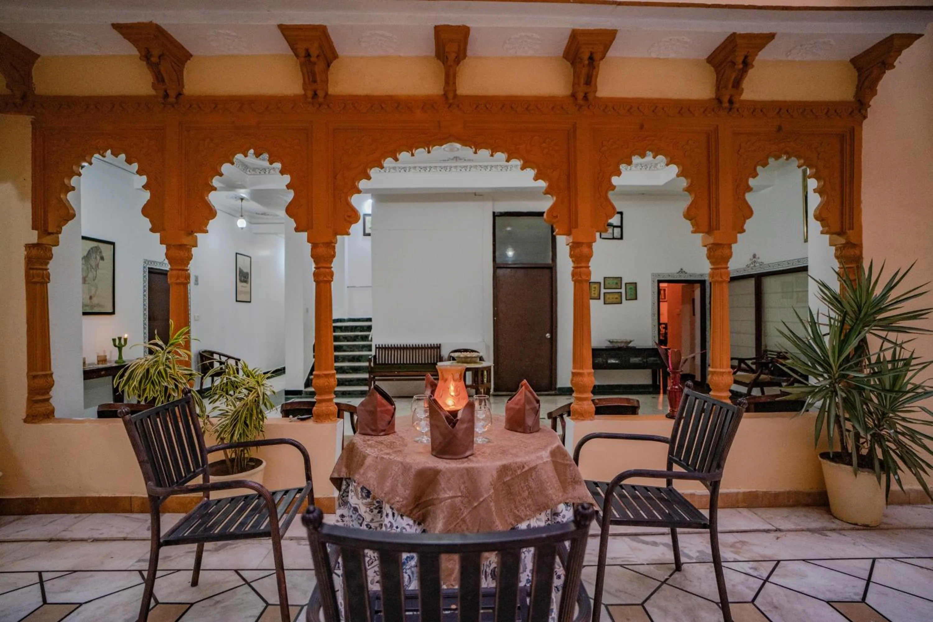 Seating area in The Lavitra Lakeview Hotel