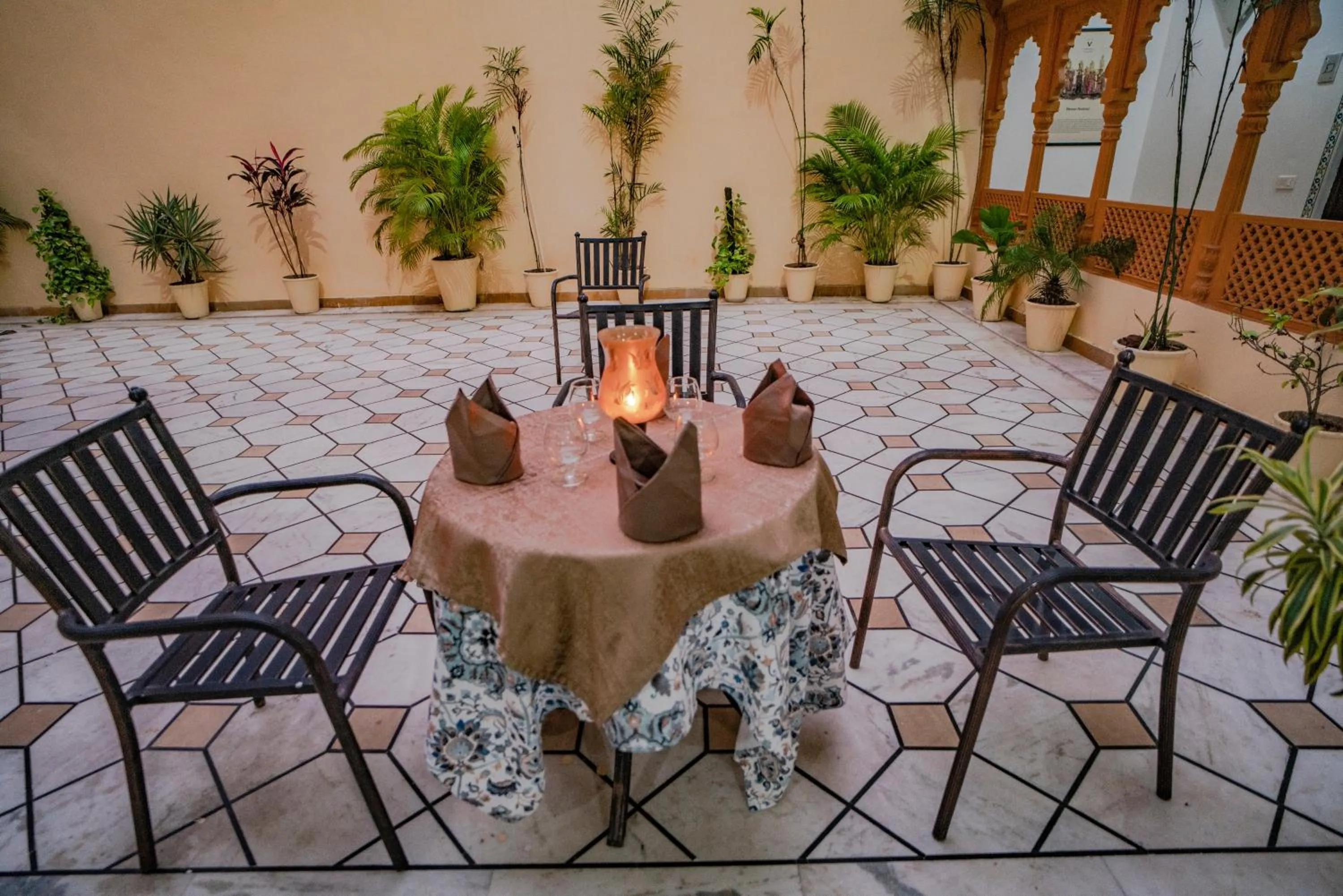 Dining area in The Lavitra Lakeview Hotel