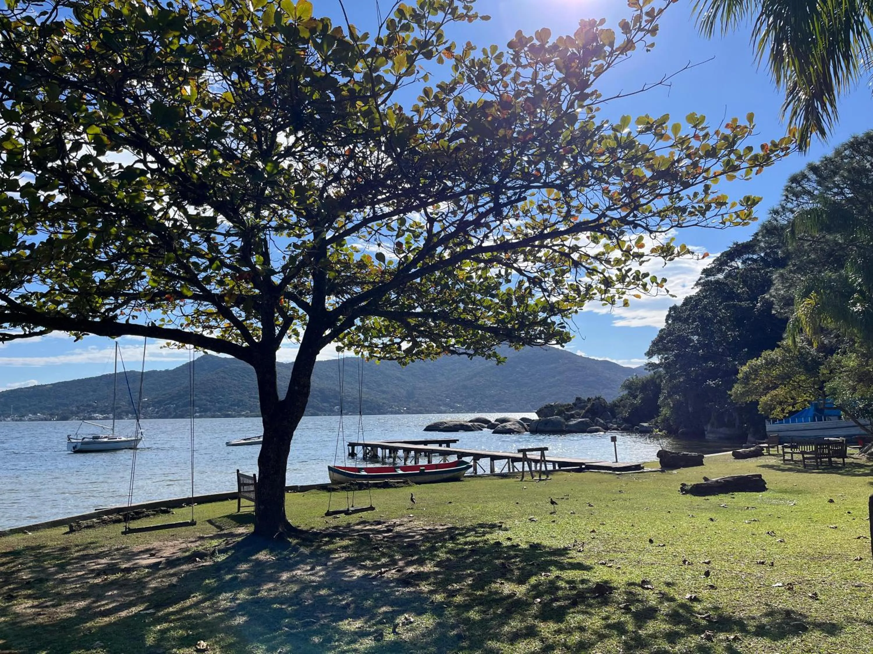 Lake view in Praia Mole Hotel