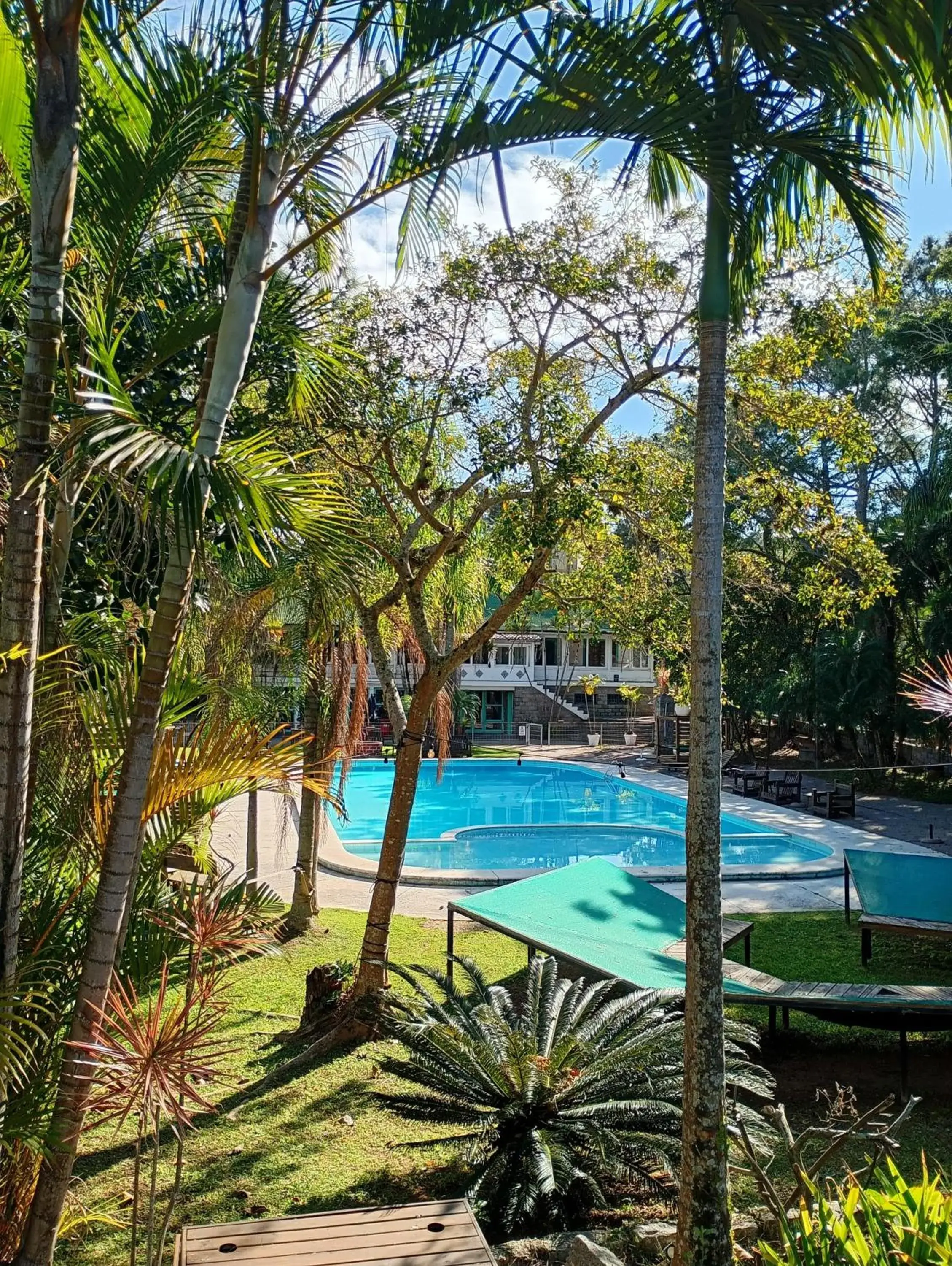 Pool view in Praia Mole Hotel Pool view in Praia Mole Hotel