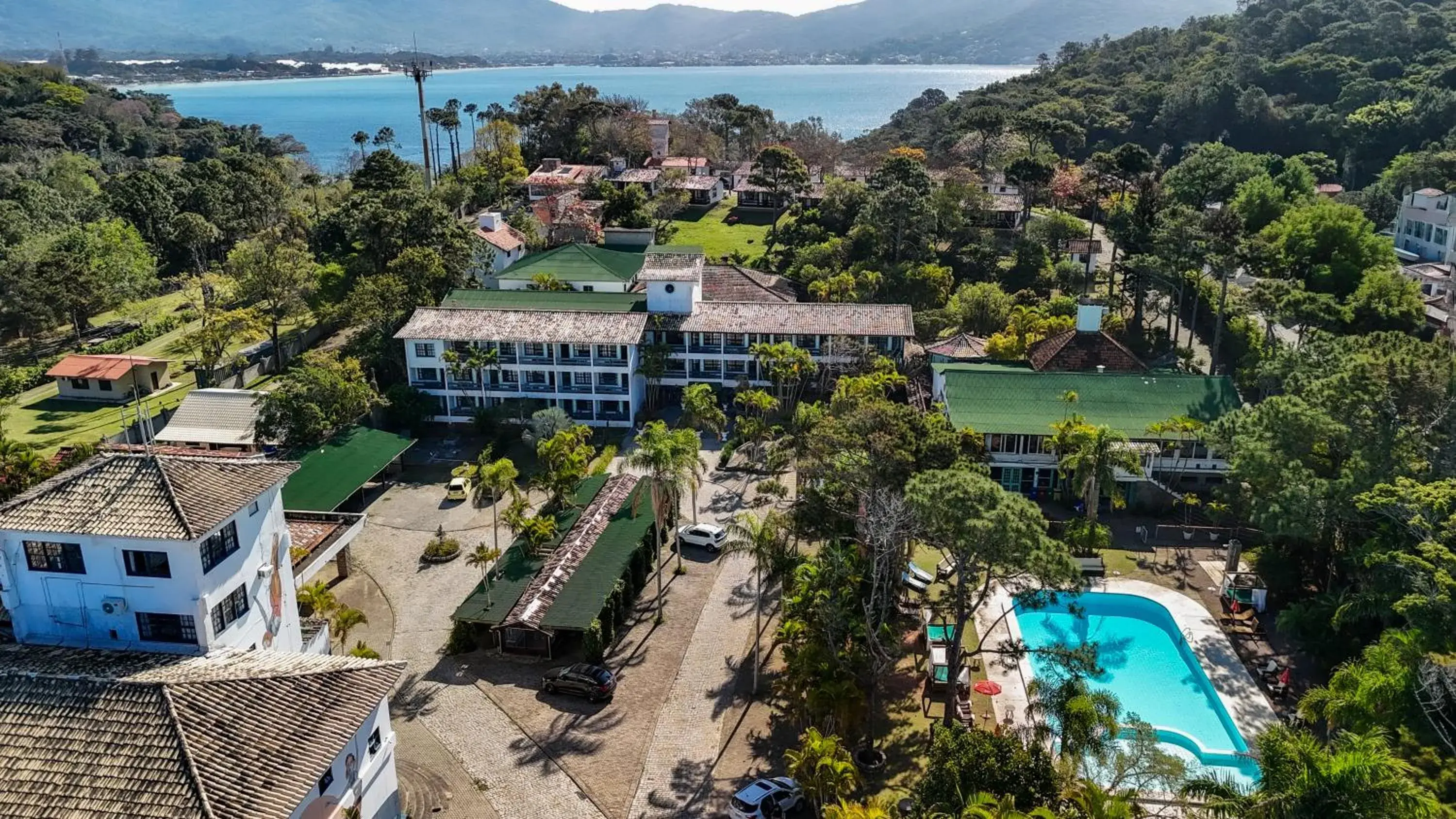 Bird's eye view in Praia Mole Hotel Bird's eye view in Praia Mole Hotel