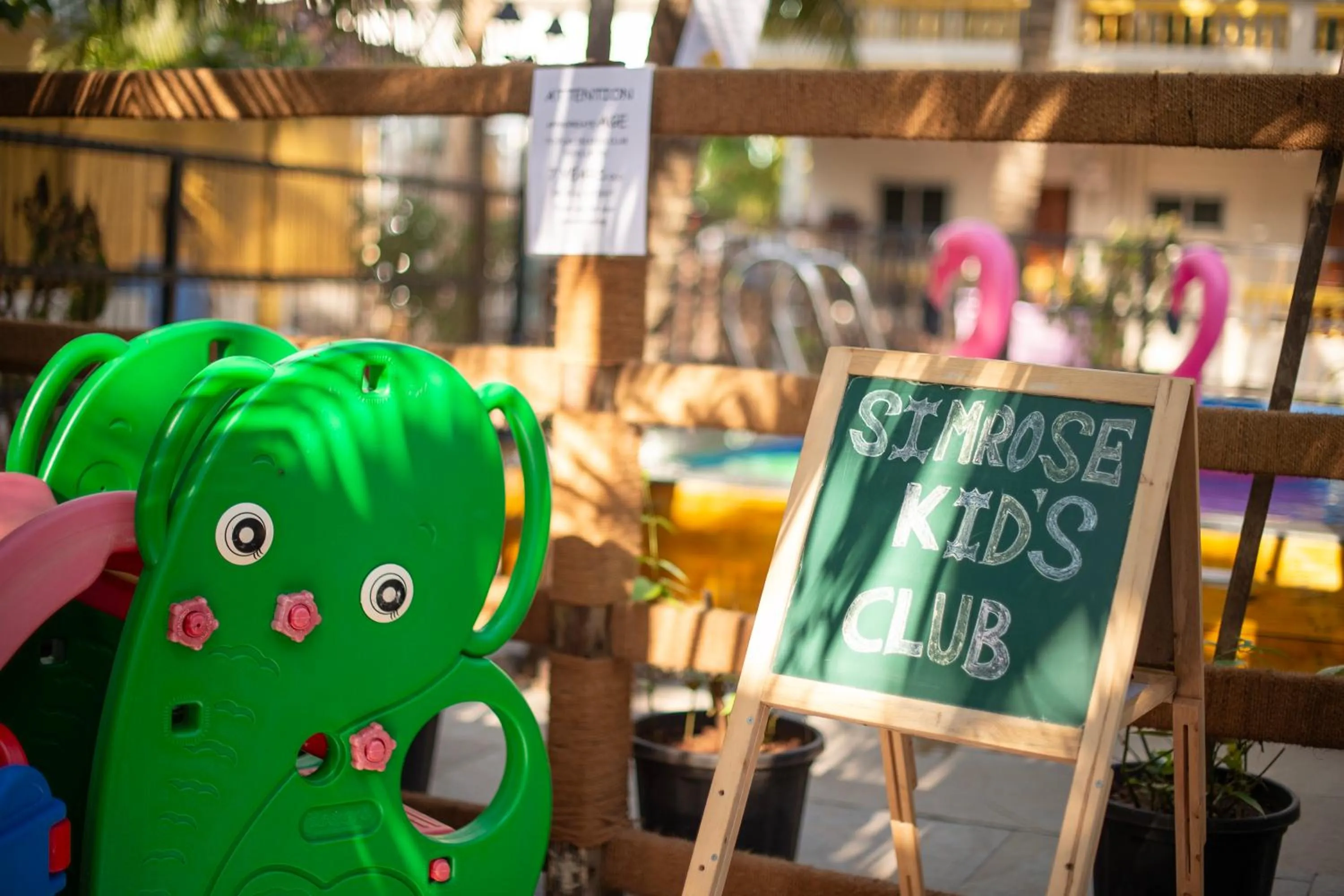 Property building in The Rose Goa Beach Resort