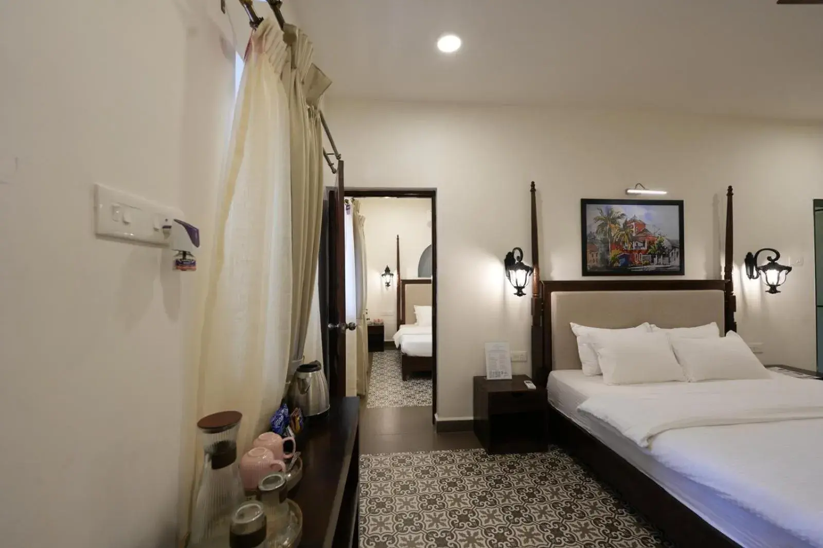 Photo of the whole room, Bed in The Rose Goa Beach Resort Photo of the whole room, Bed in The Rose Goa Beach Resort