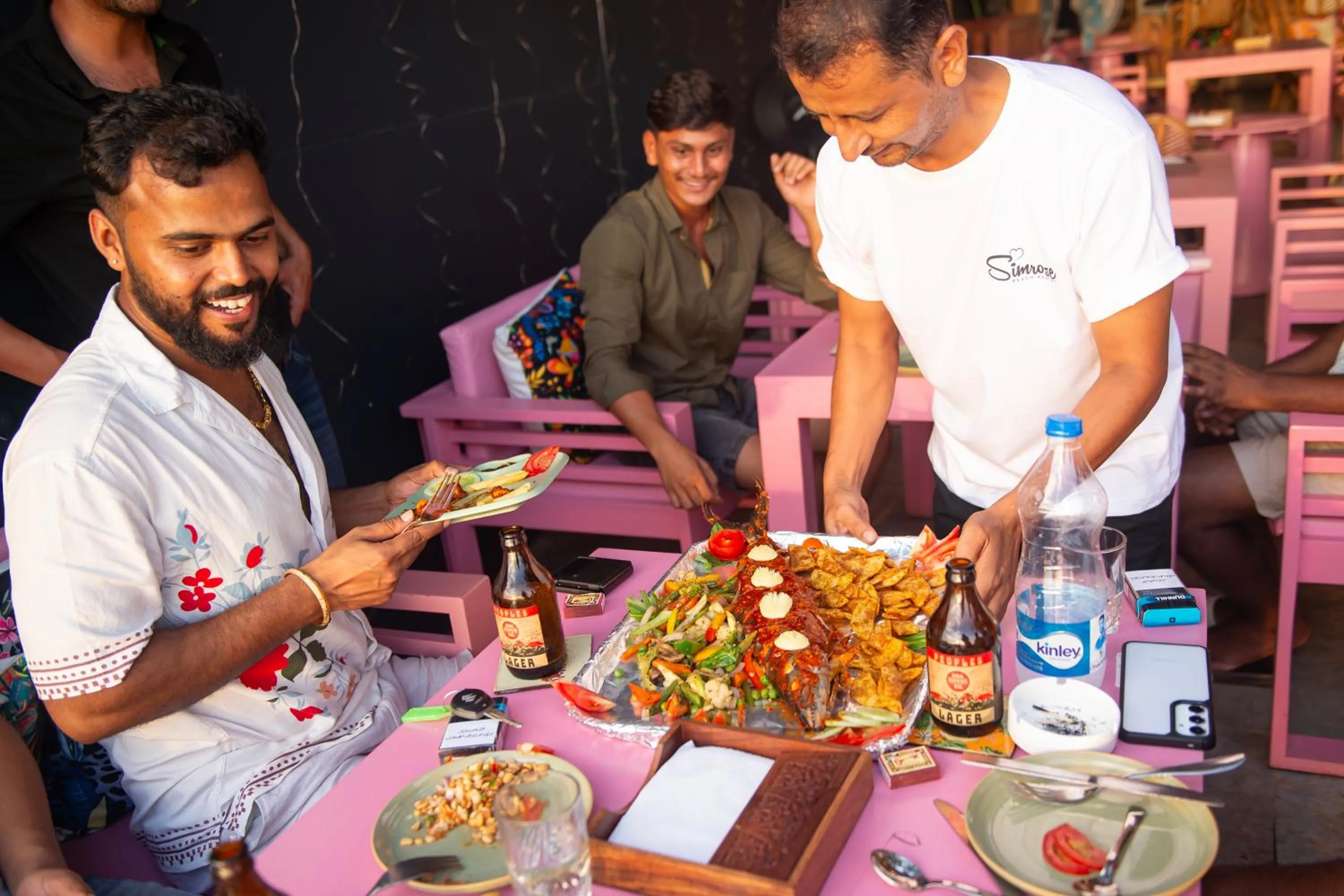 Restaurant/places to eat in The Rose Goa Beach Resort