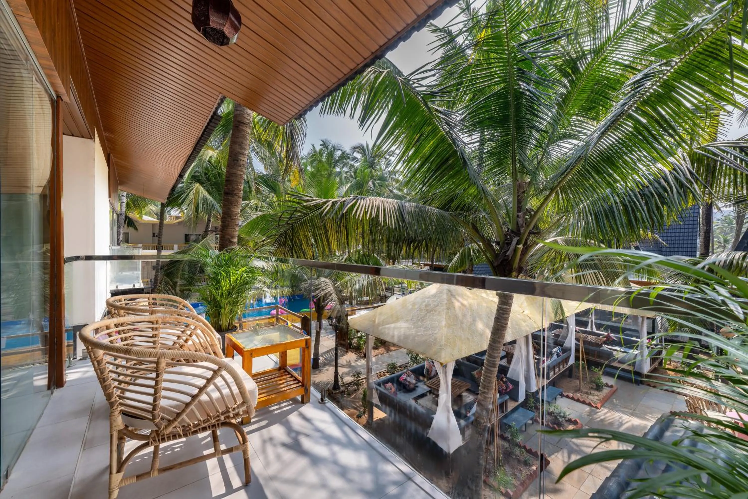 Balcony/Terrace in The Rose Goa Beach Resort