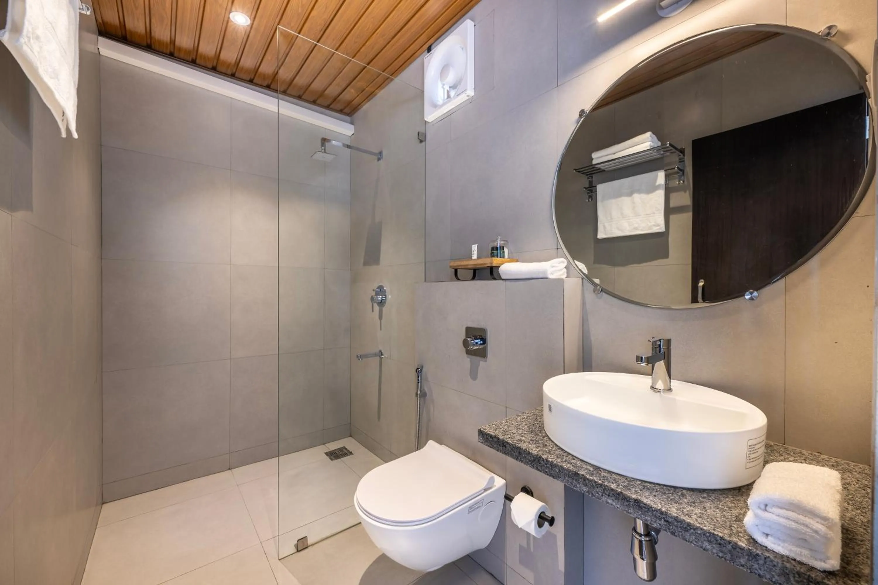 Shower in The Rose Goa Beach Resort