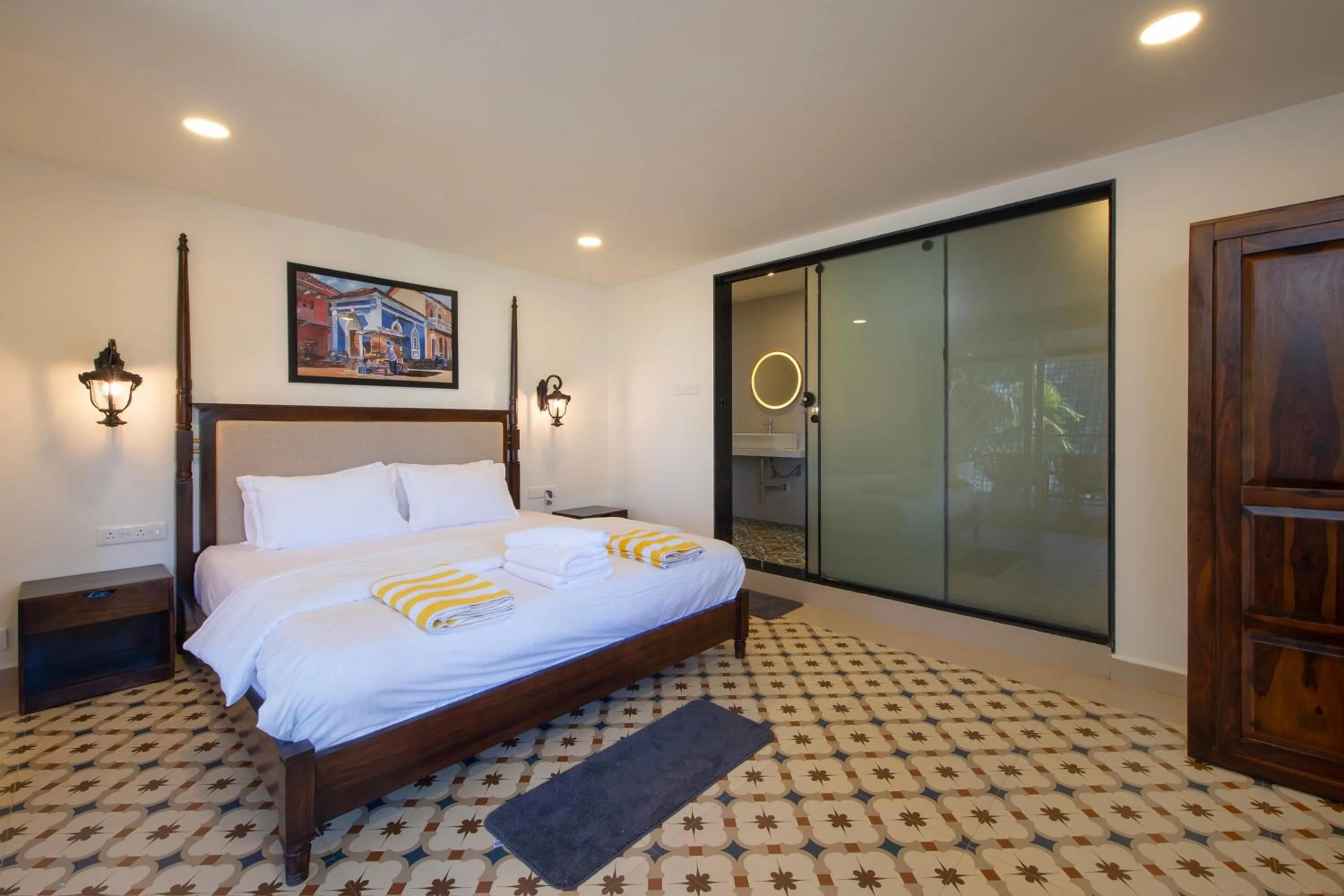 Photo of the whole room, Bed in The Rose Goa Beach Resort