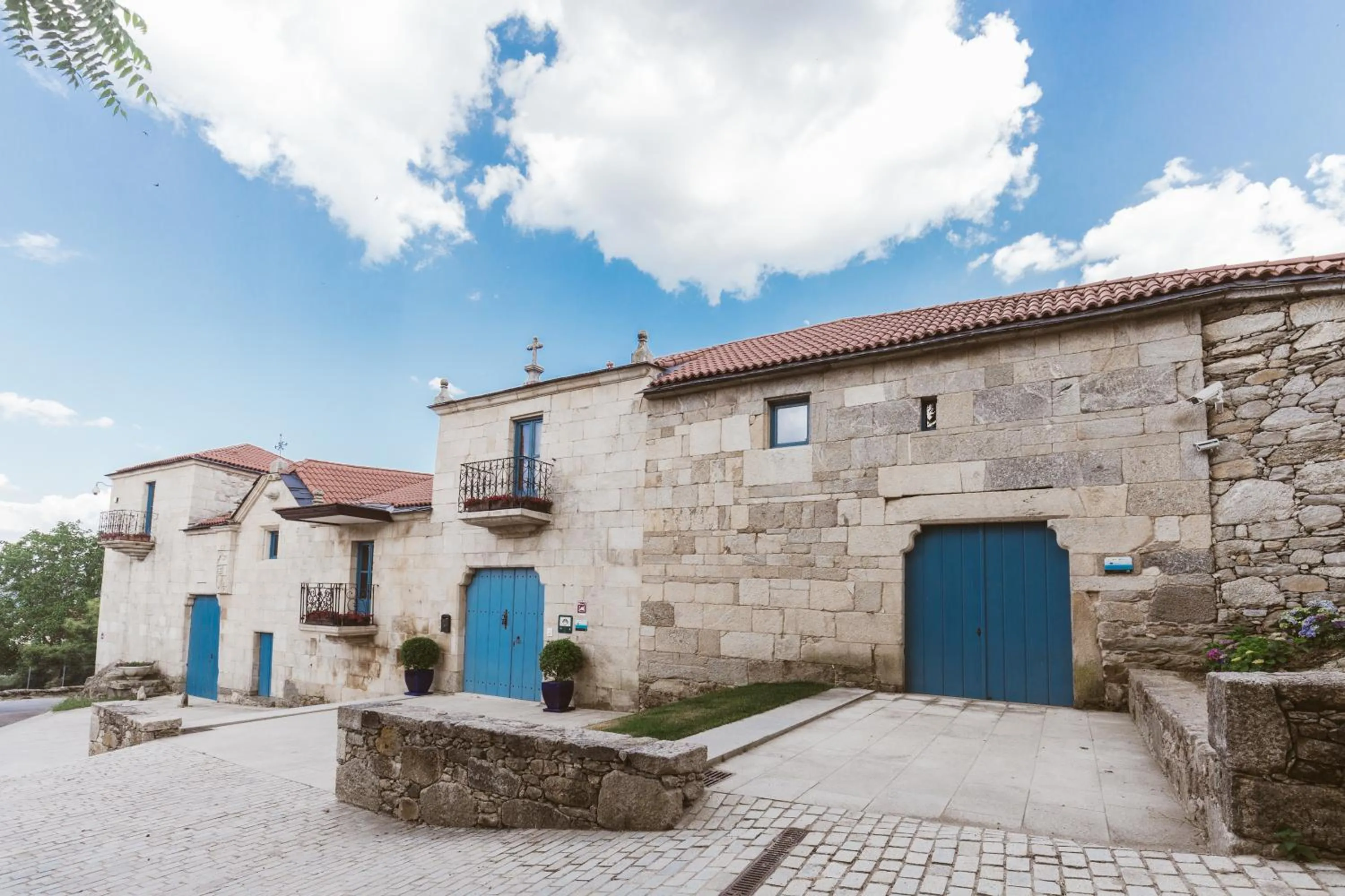 Facade/entrance in Pazo da Pena Manzaneda