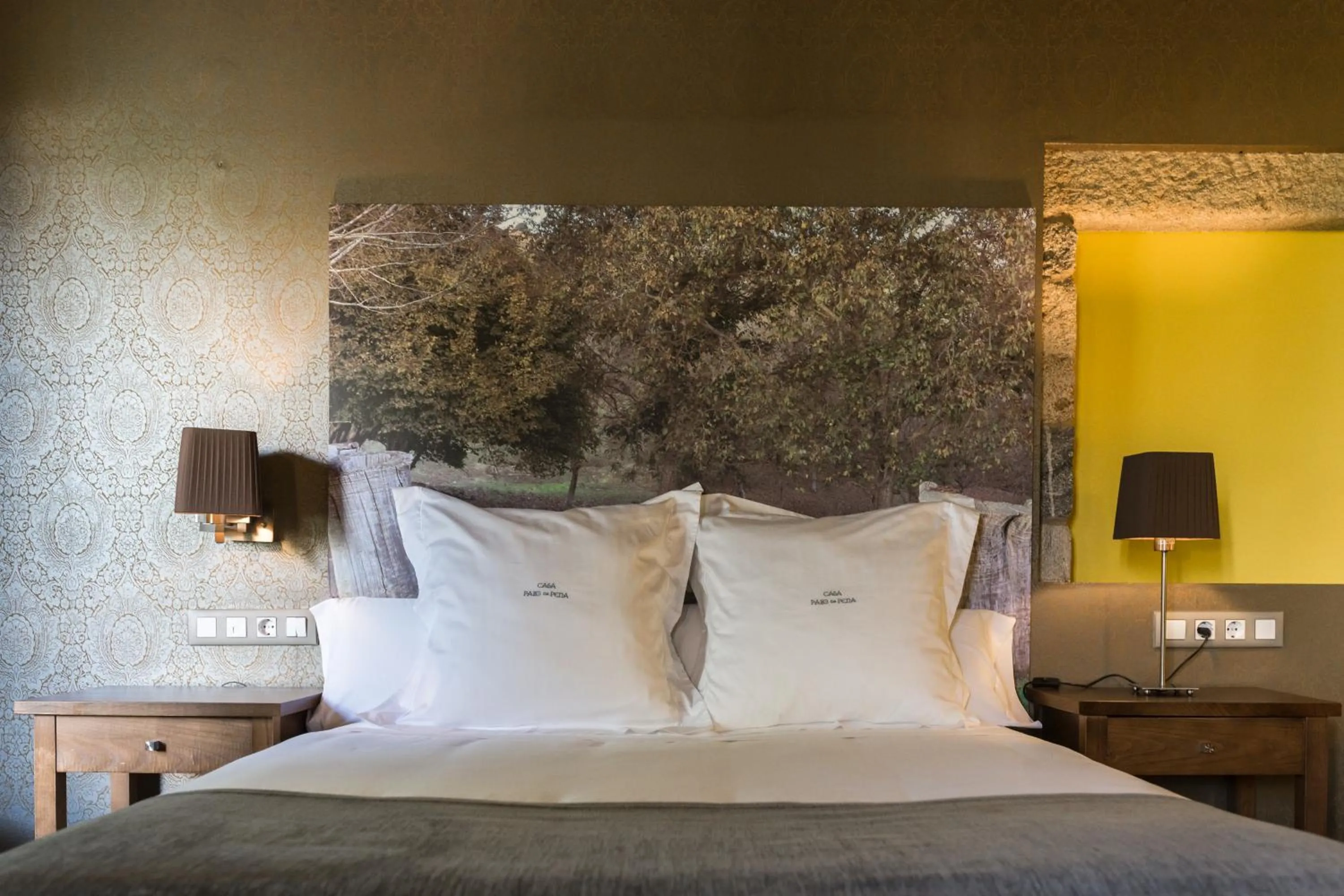 Bedroom, Bed in Pazo da Pena Manzaneda