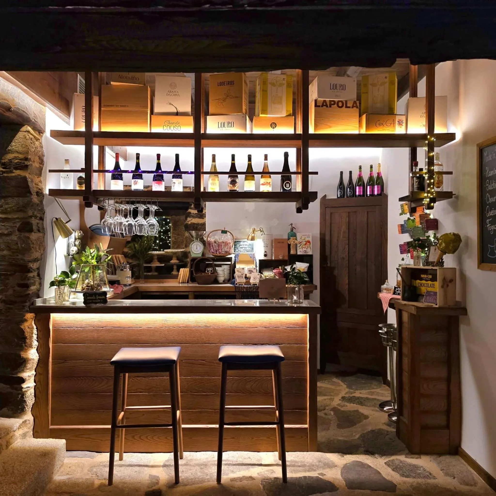 Lounge or bar in Pazo da Pena Manzaneda