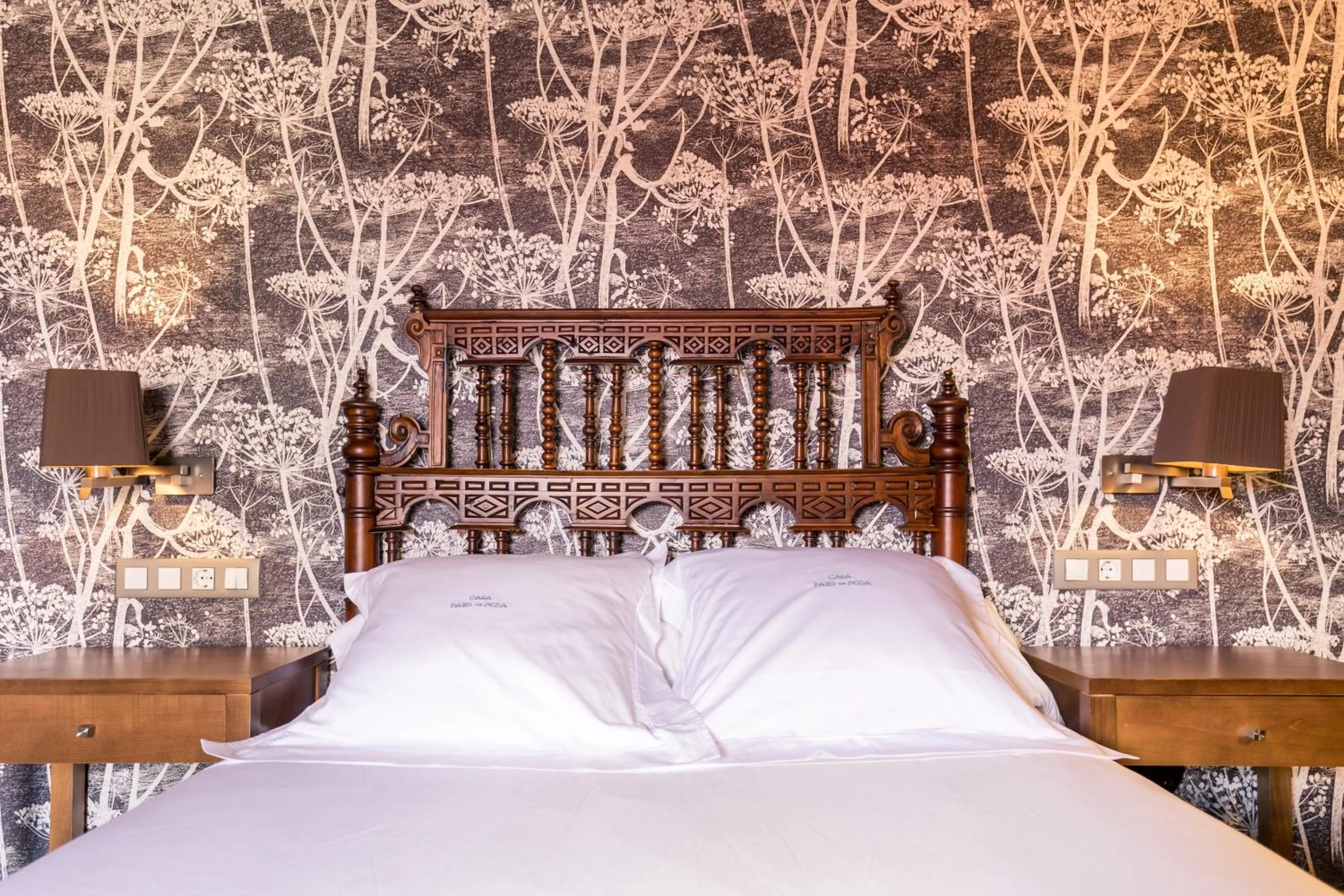 Bed in Pazo da Pena Manzaneda