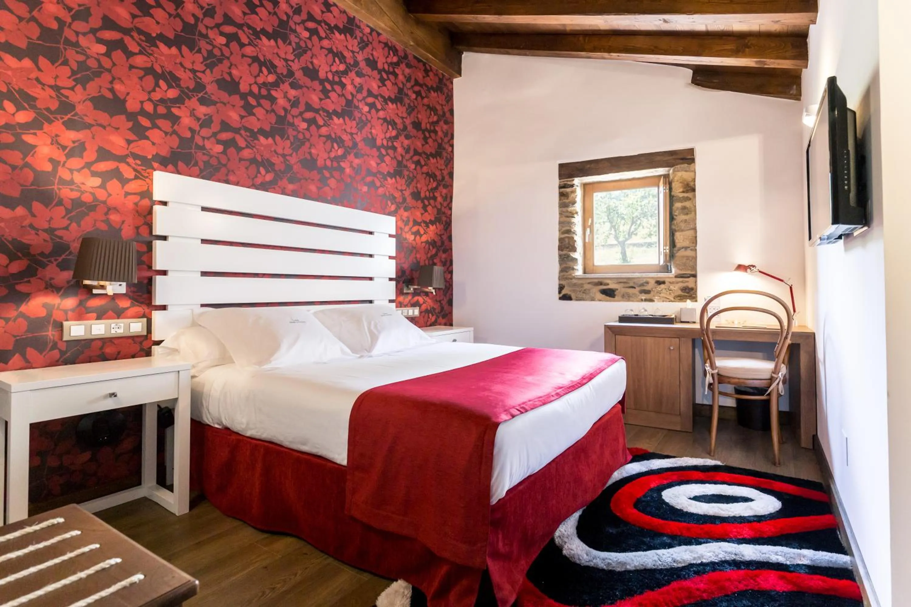 Bedroom, Bed in Pazo da Pena Manzaneda